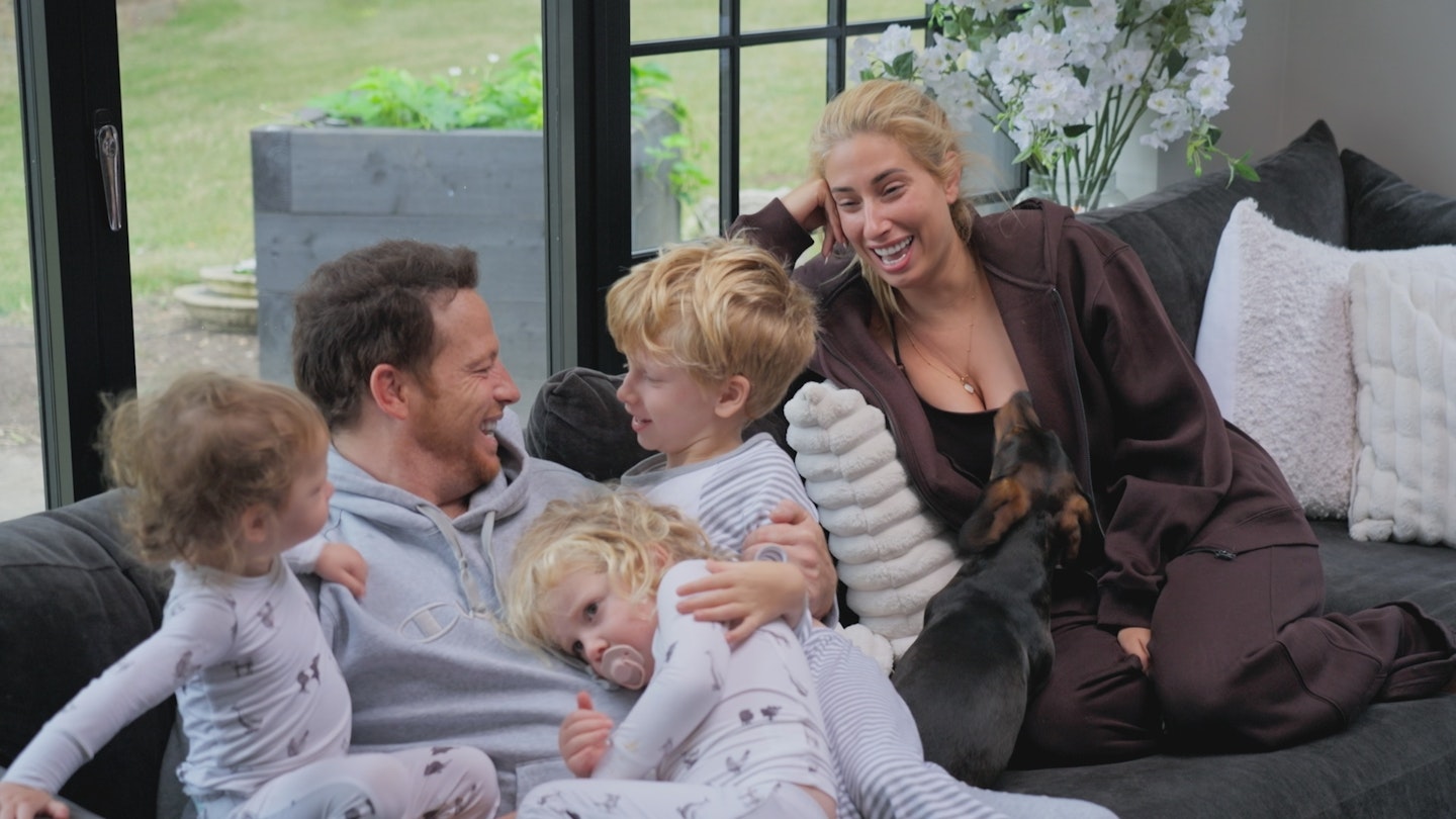 Joe Swash, Stacey Solomon and their three youngest kids