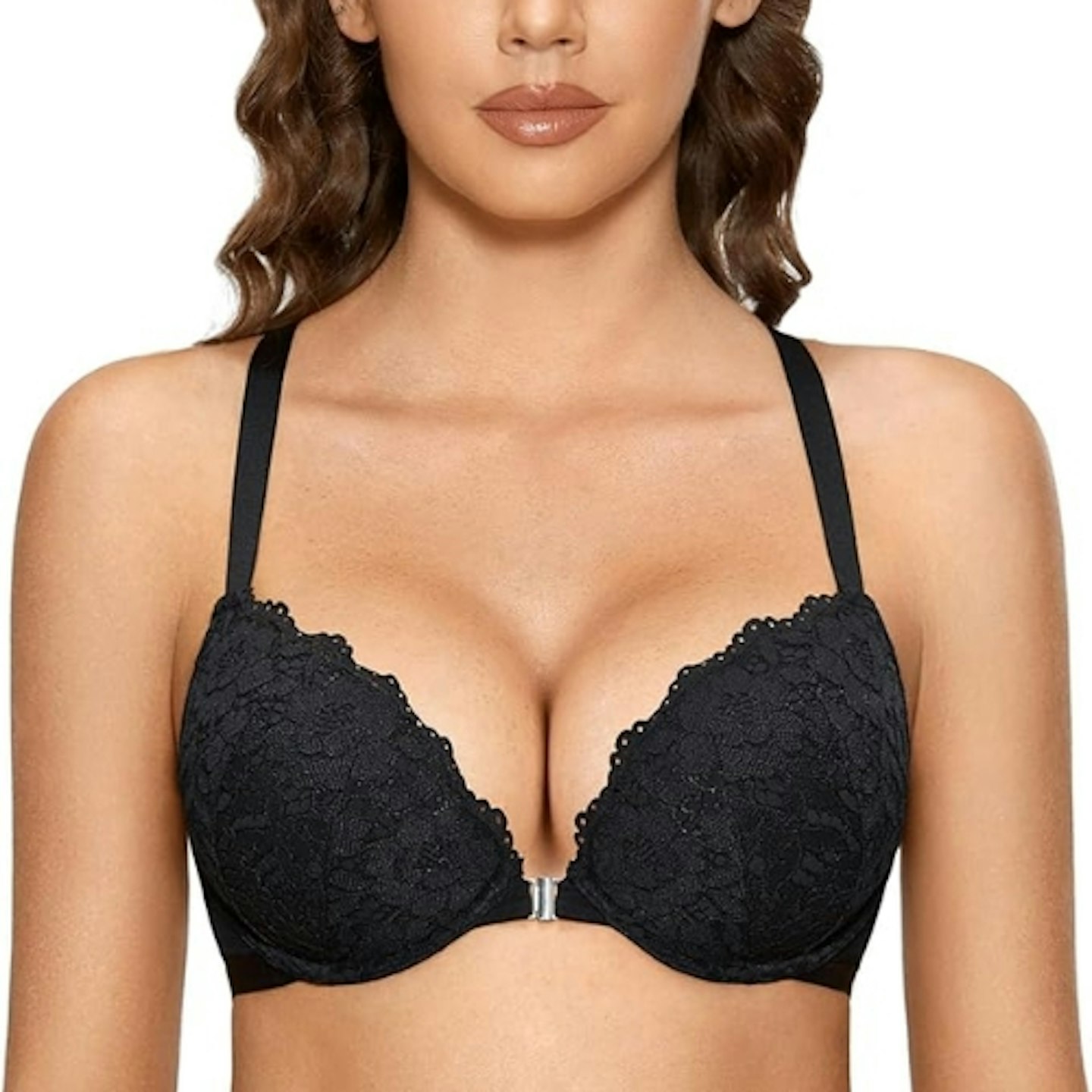 Dobreva Women's Floral Lace Bra