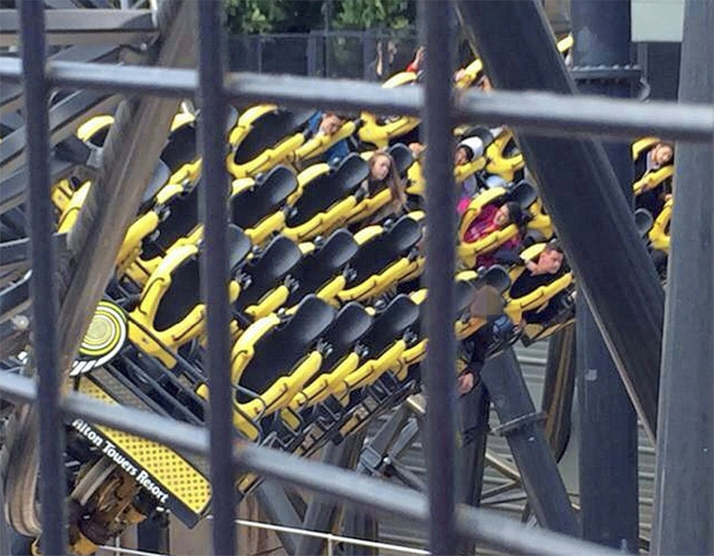 Smiler ride Alton Towers