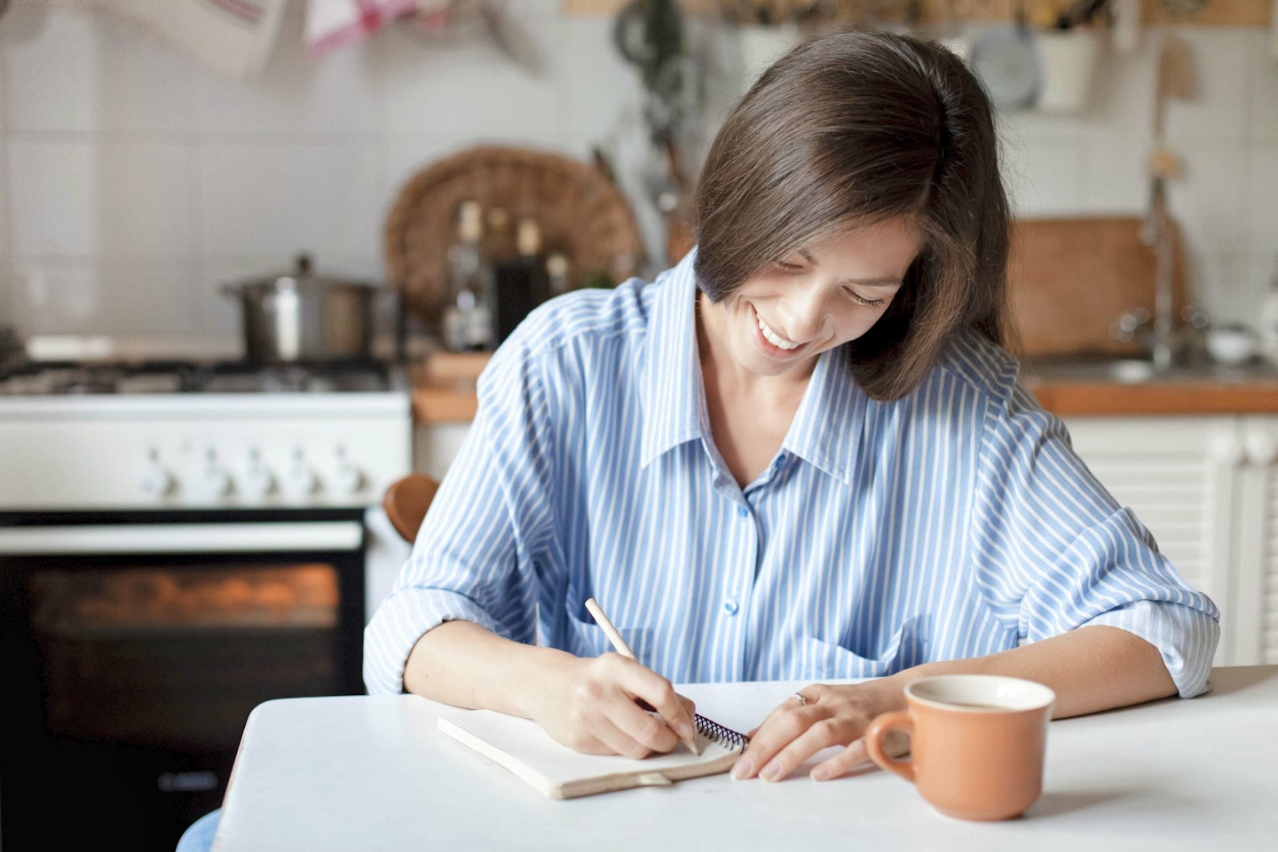 woman writing