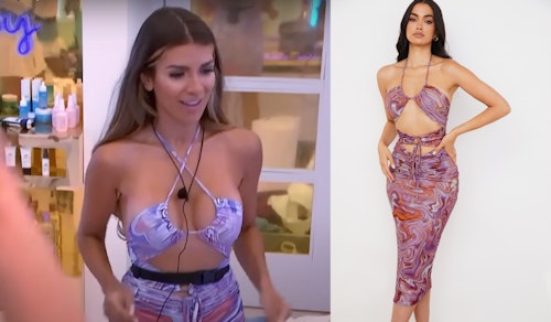 Ekin-Su's Swirl Pink Dress