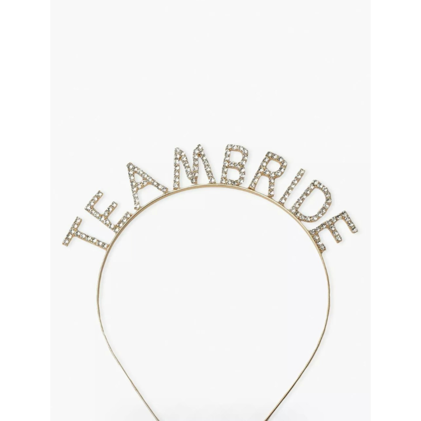 Team Bride Diamante Headband