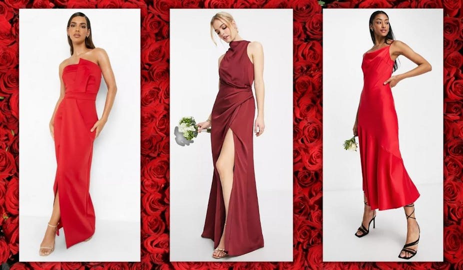 The best red bridesmaid dresses for the ultimate romantic wedding | Closer