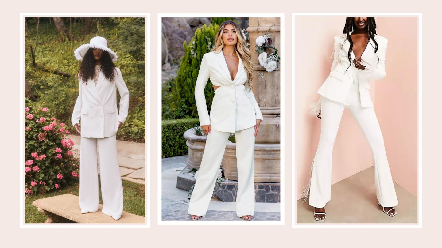 9 Of The Best Wedding Suits For Women To Nail That Tailored Bridal Look