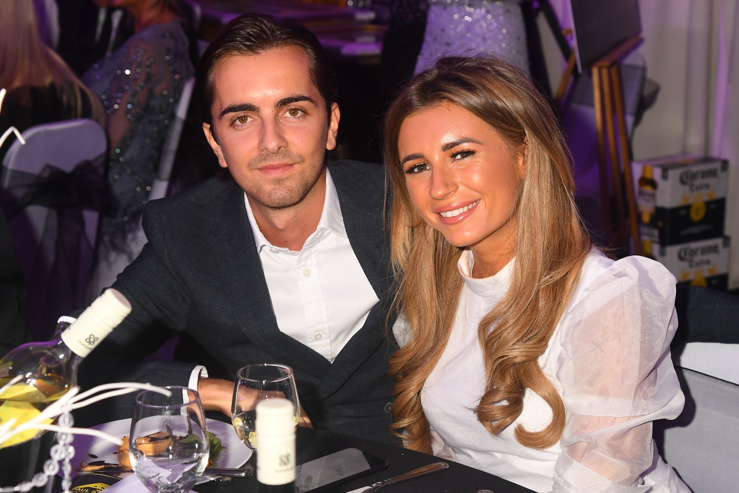 Sammy Kimmence and Dani Dyer in September 21, 2019 in London (Photo by Dave J Hogan/Getty Images)