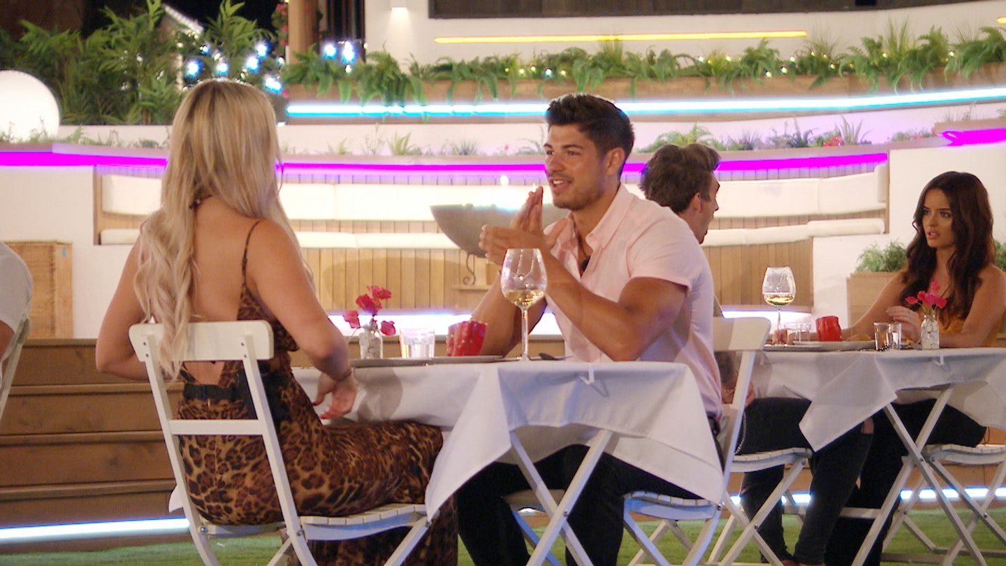 love island anton and belle on a date