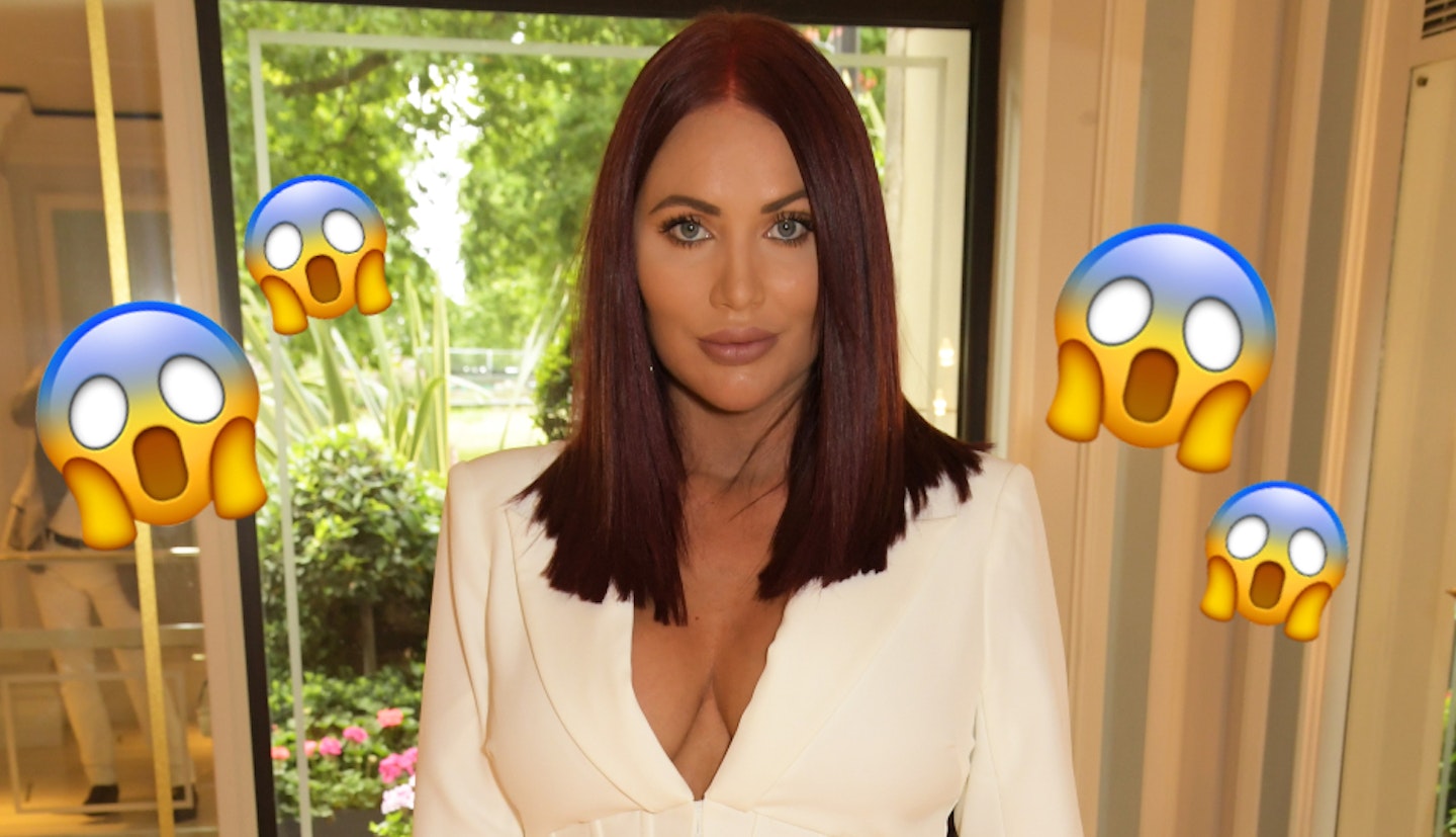 amy childs black hair