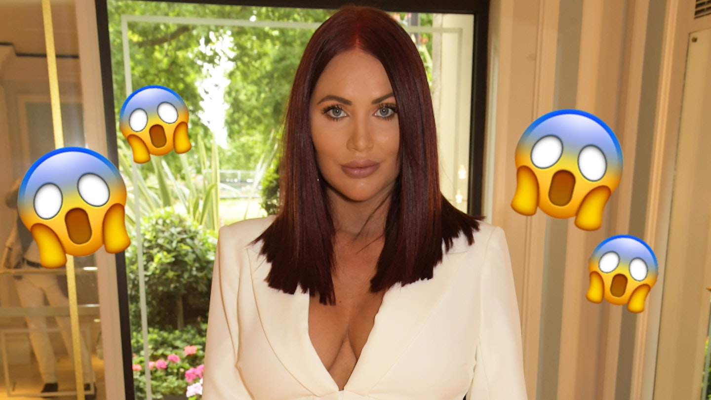 amy childs black hair