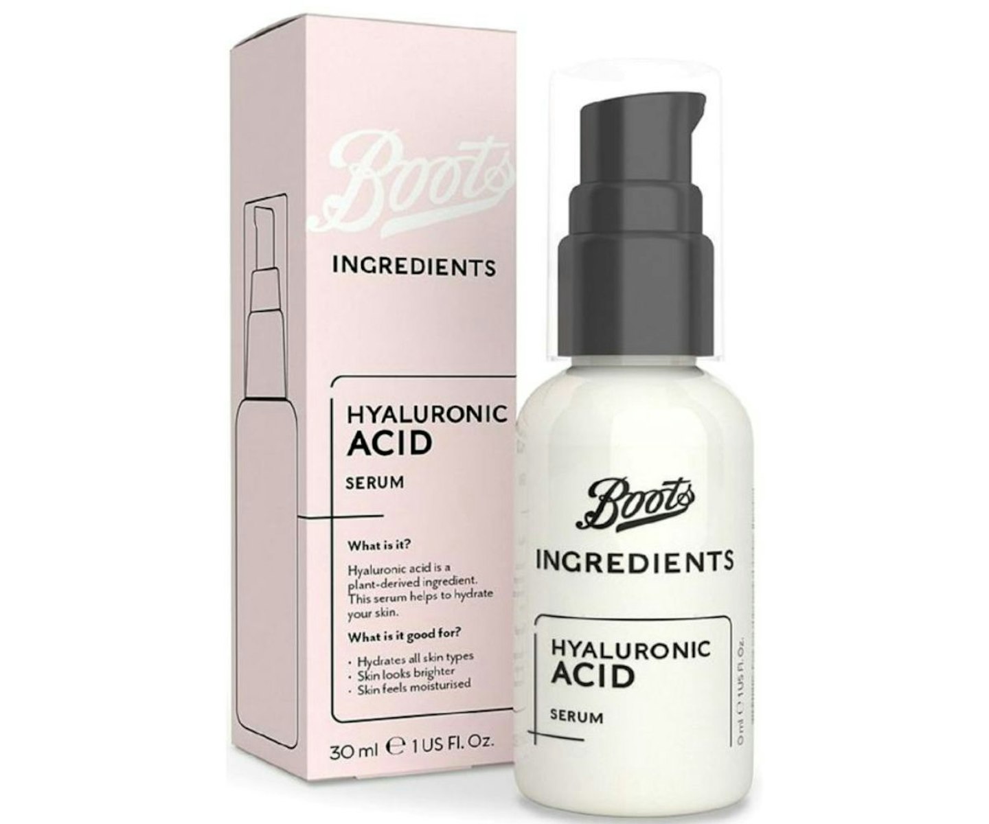 Boots Ingredients Hyaluronic Acid Serum 