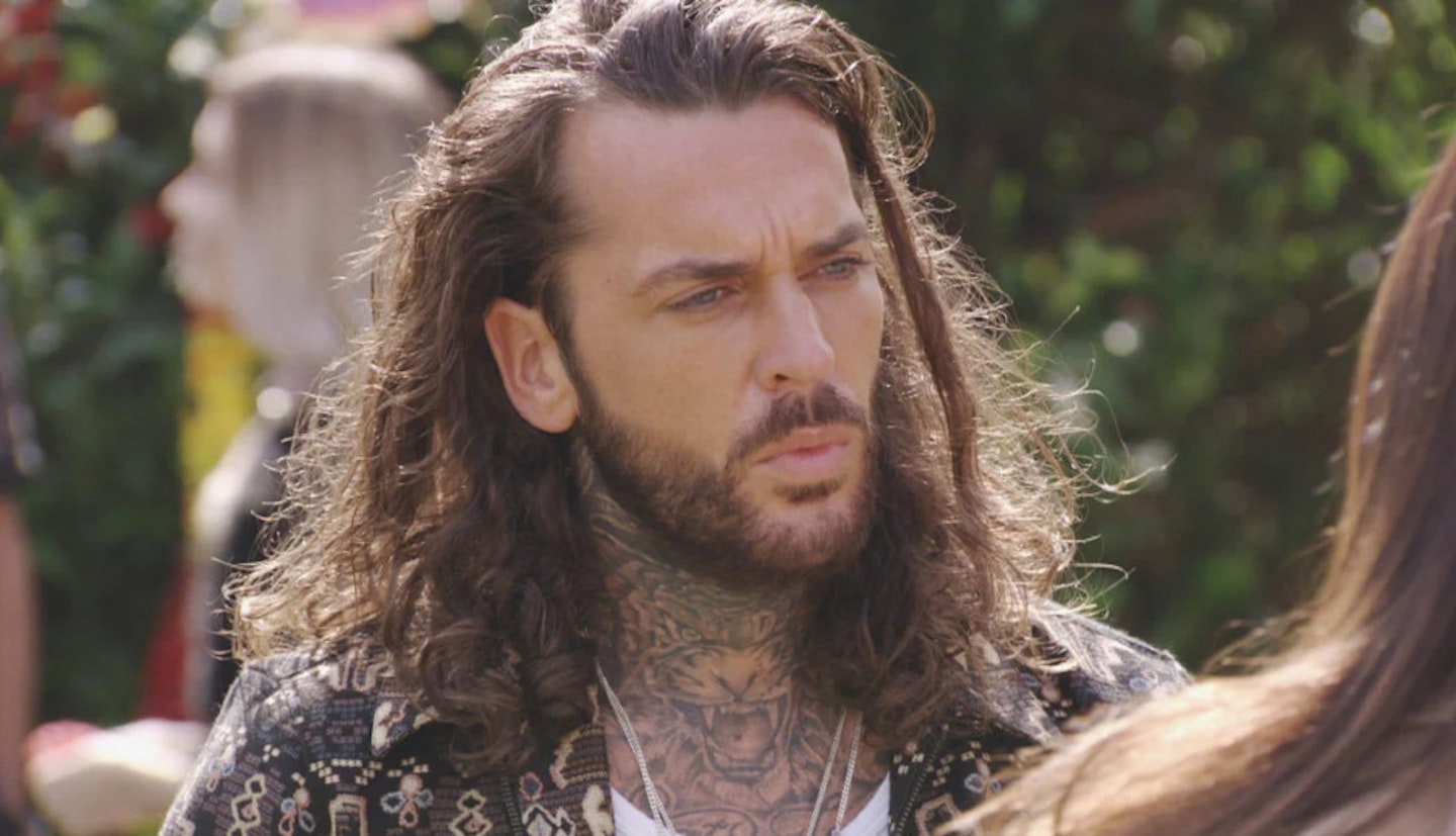 Pete Wicks filming TOWIE