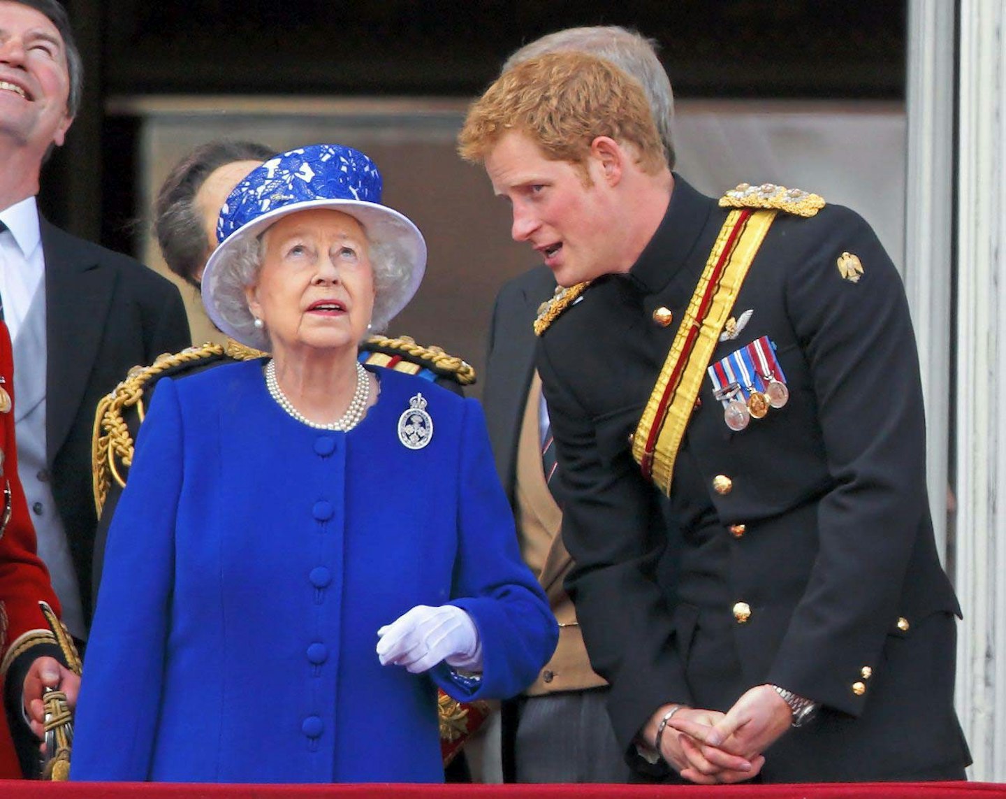 the queen and prince harry