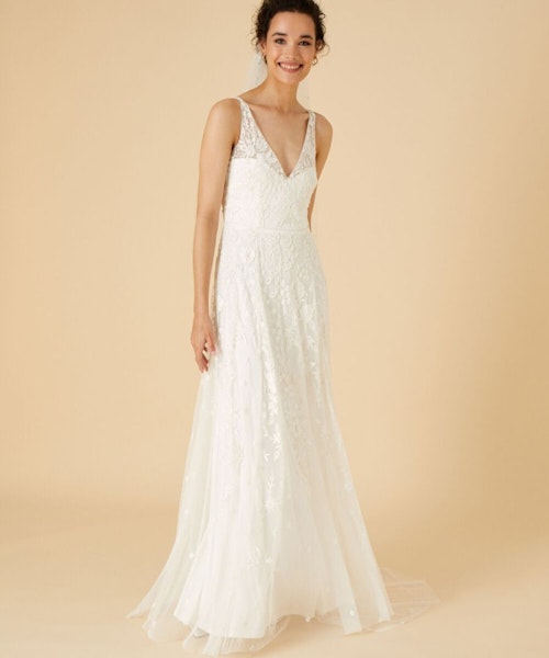 Eve Embellished Bridal Maxi Dress