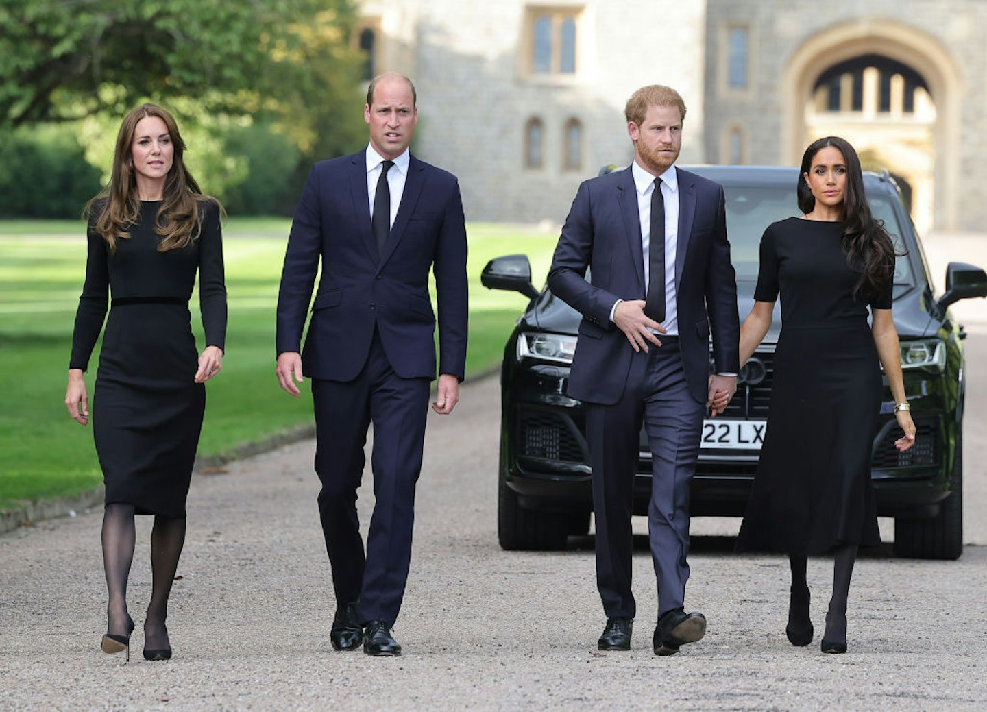 Kate, William, Harry, and Meghan