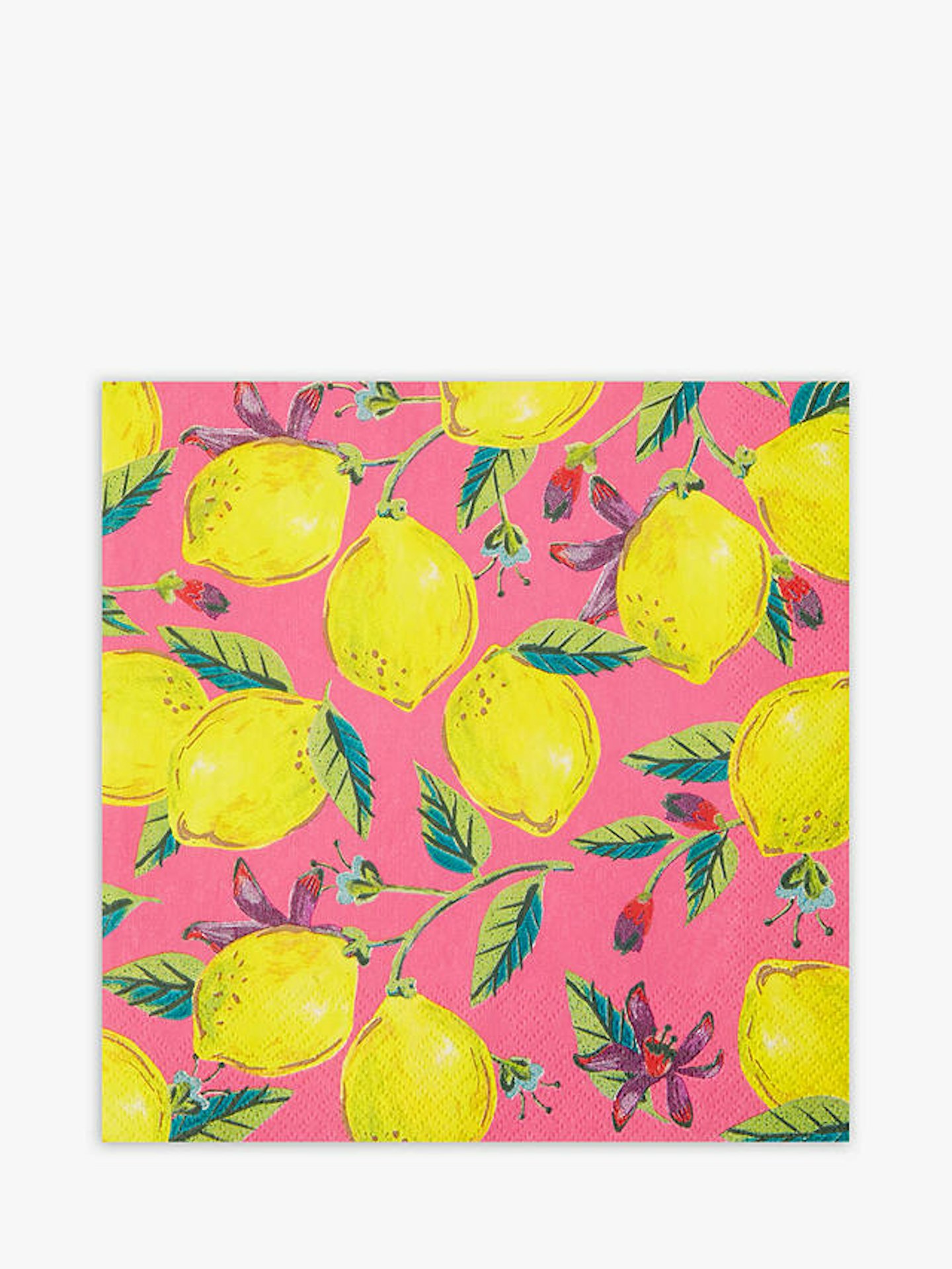 Pink Lemon Napkin set of 20