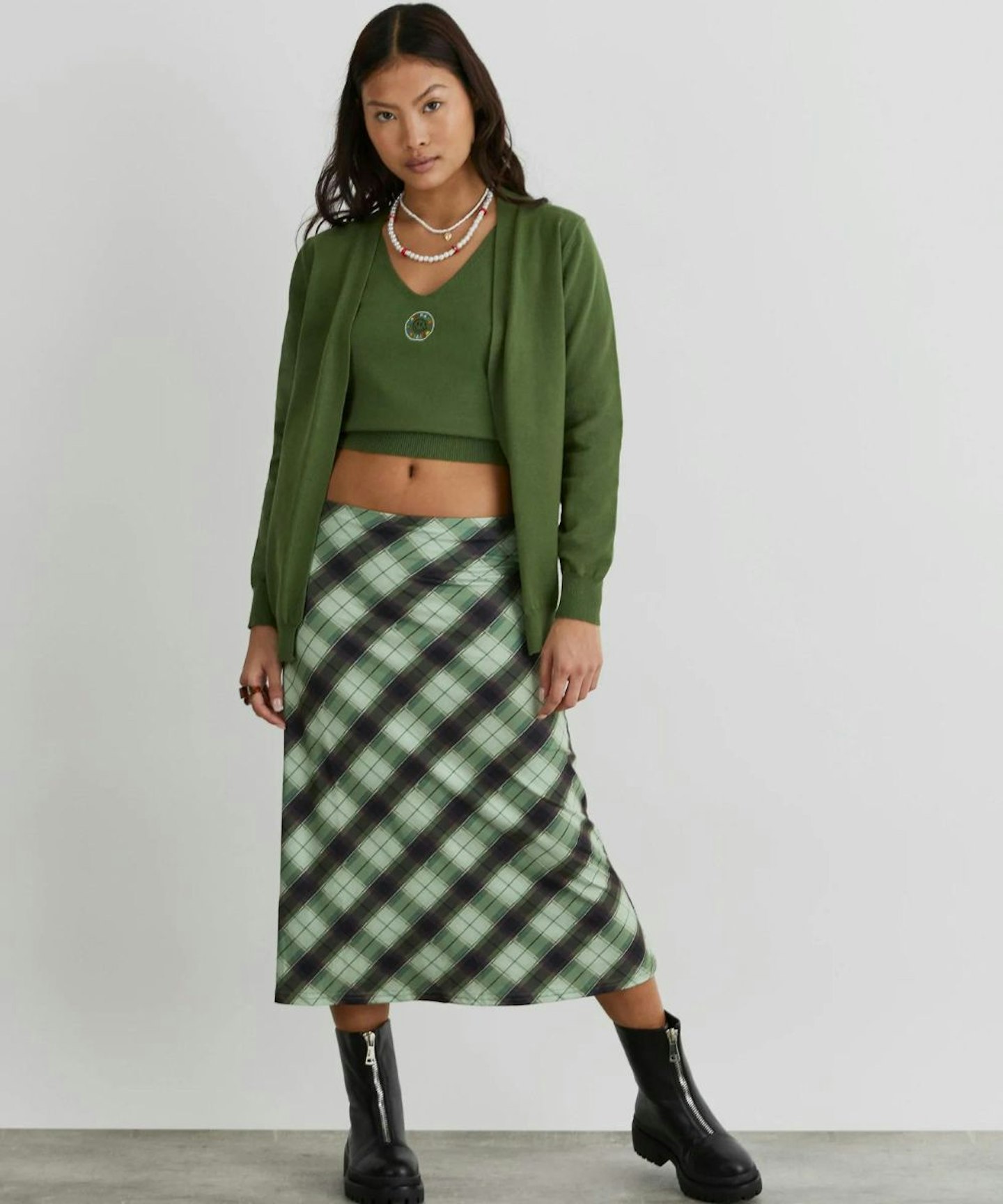 Bad Handwriting Cher Midi Skirt