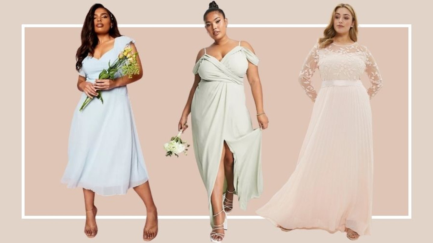 best plus-sized bridesmaid dresses - Closer Online
