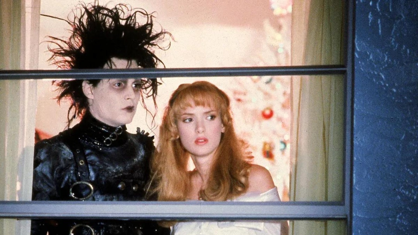 Edward Scissorhands and Kim Boggs