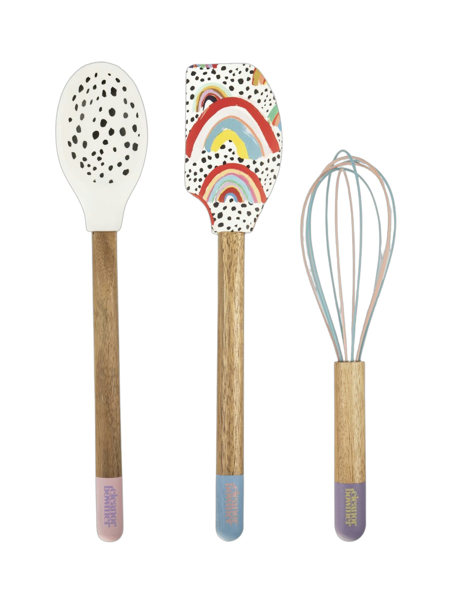 Rainbow Baking Utensils 