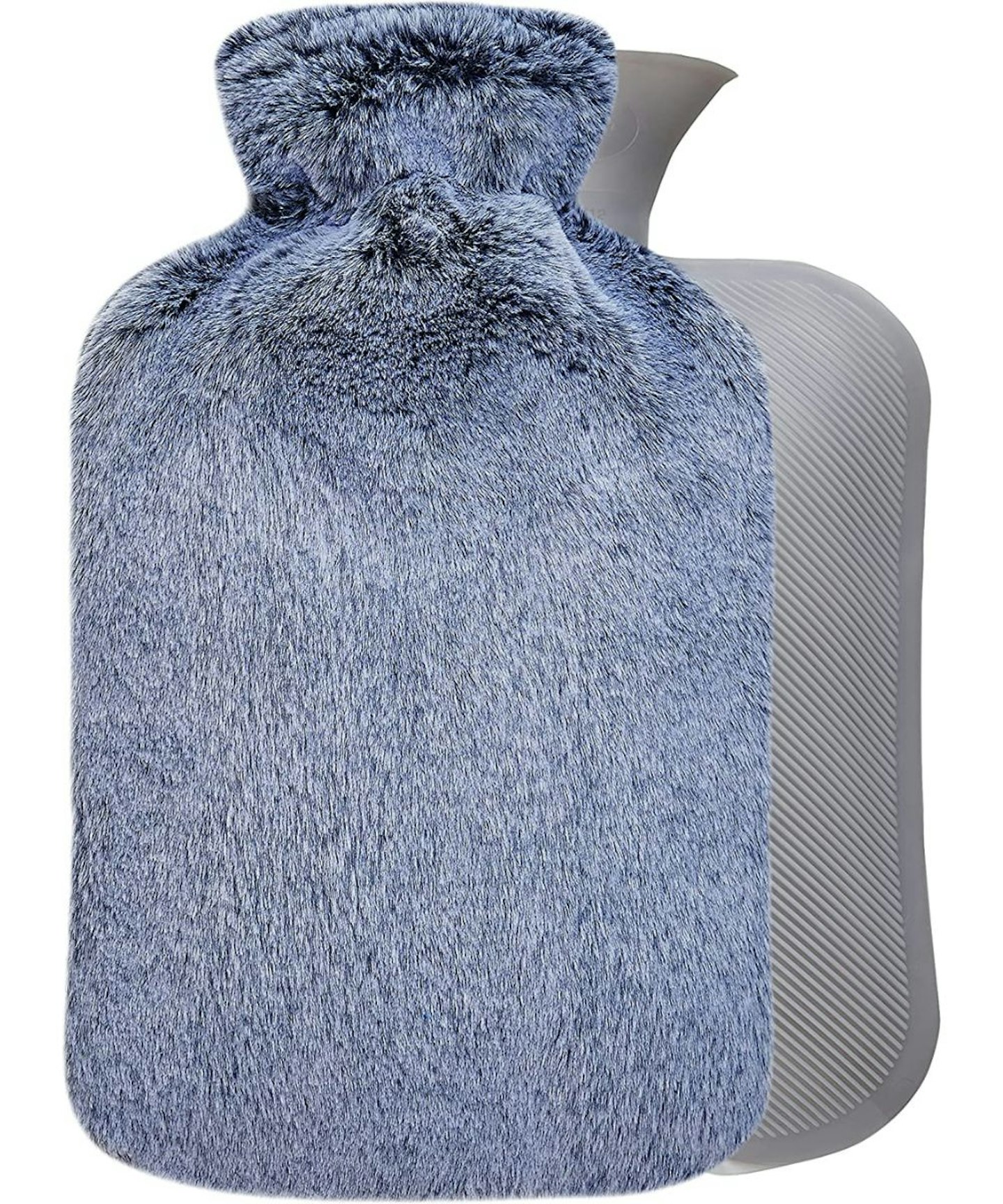 Qomfor Hot Water Bottle with Fluffy Cover 