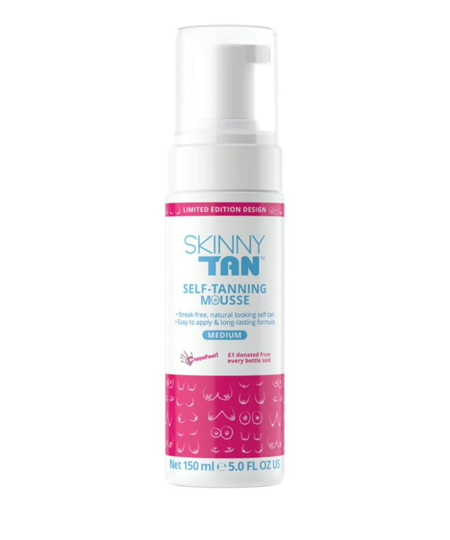 Skinny Tan Limited Edition Coppafeel! Self-Tan Mousse
