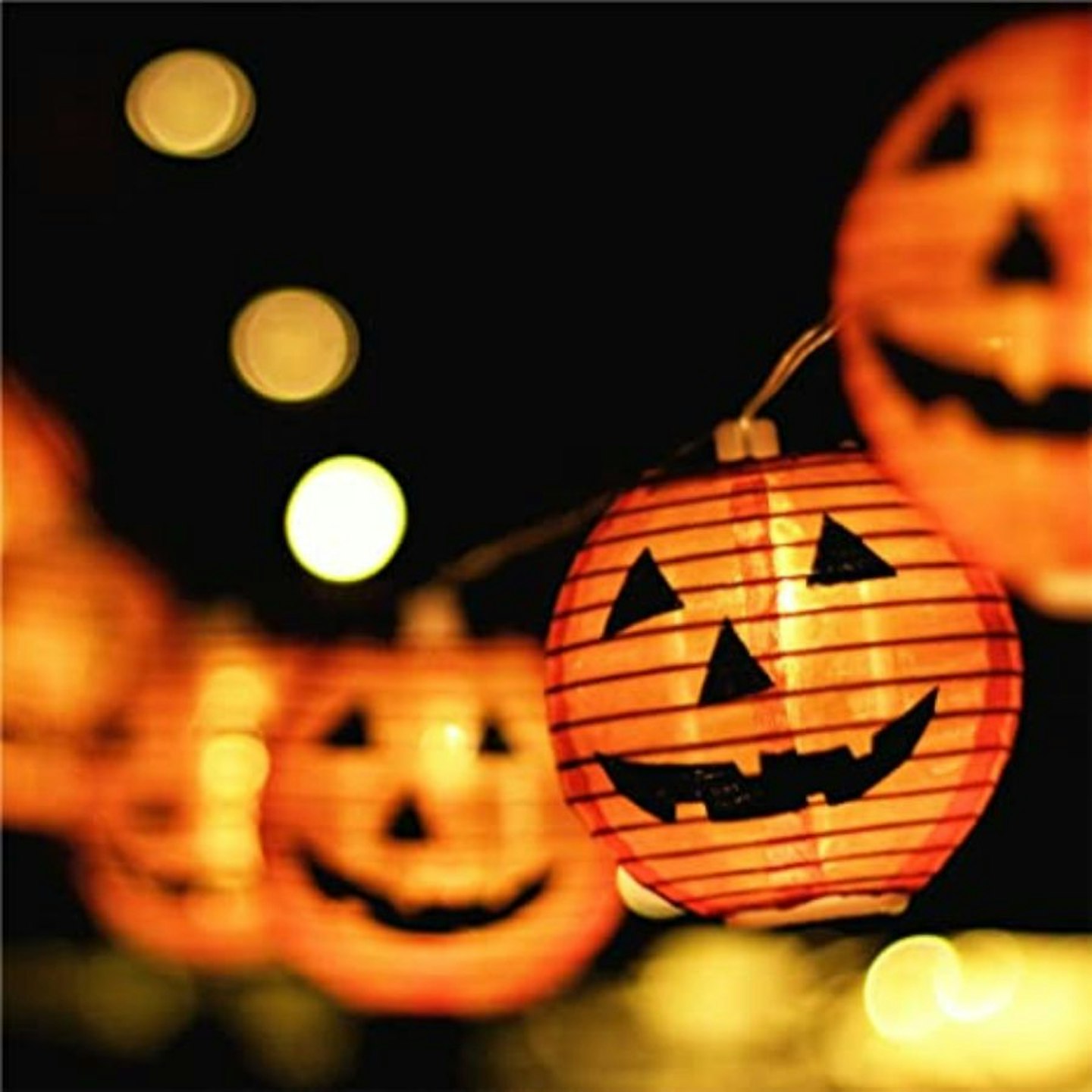 Pumpkin Lanterns Halloween Lights