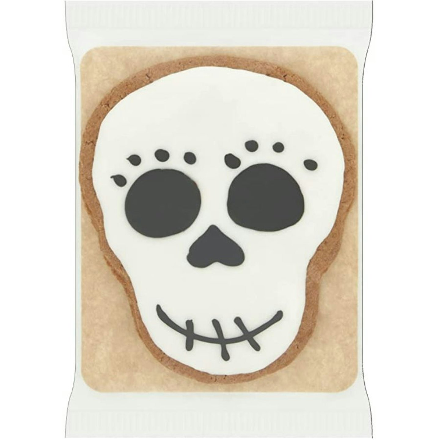 Morrisons Halloween Skull Gingerbread Biscuit