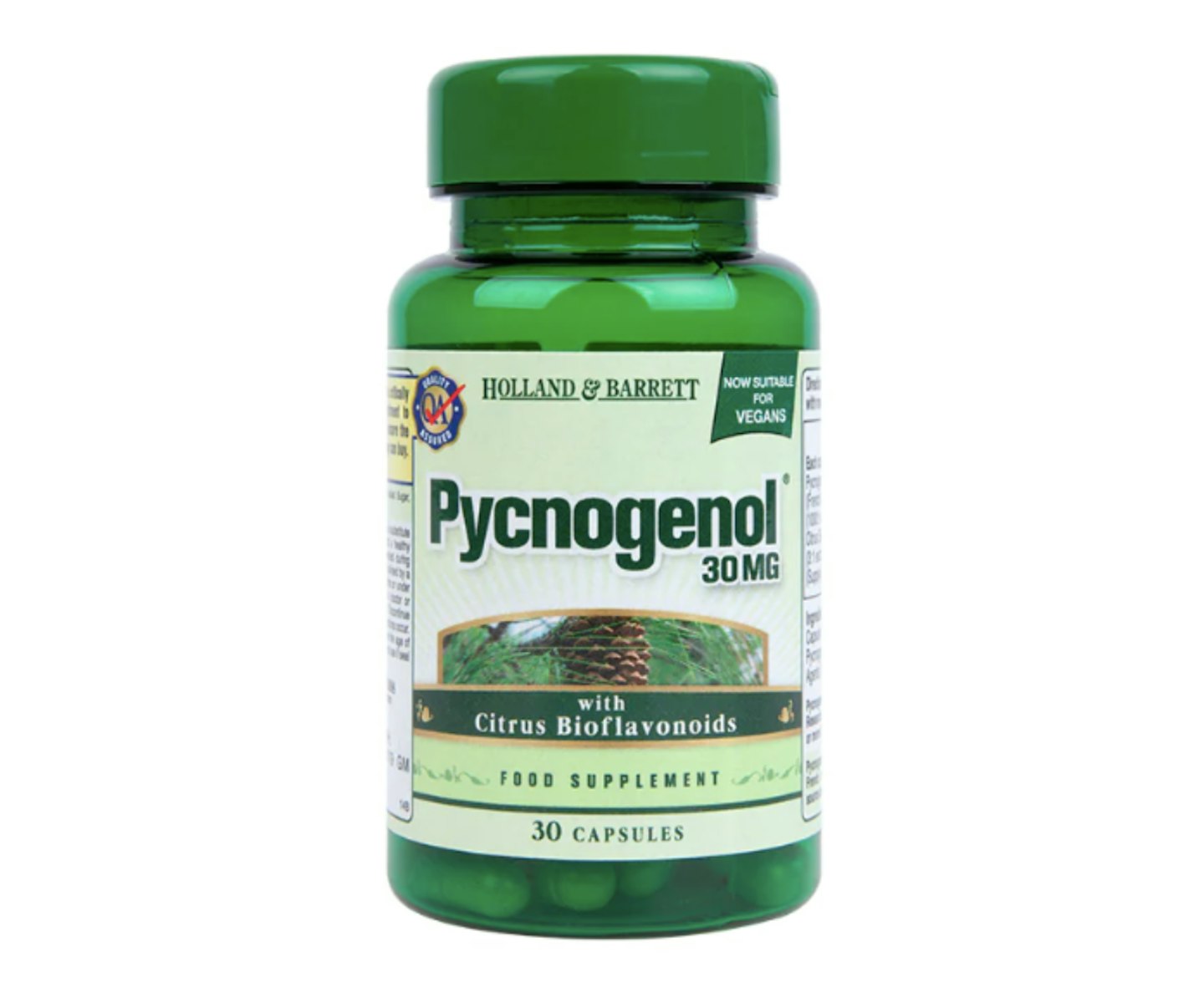 Holland & Barrett Pycnogenol 30 Capsules 30mg