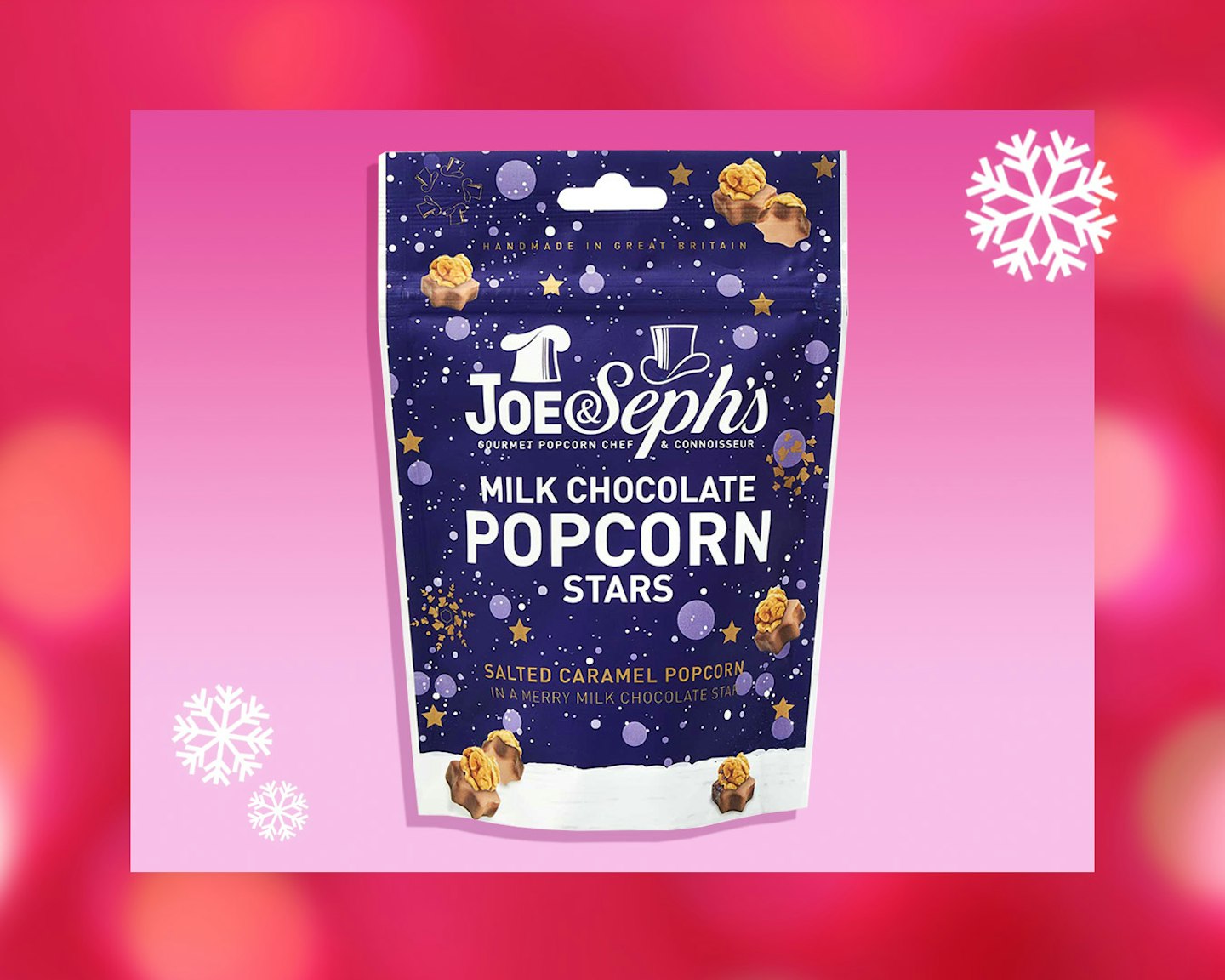 Joe & Seph's Milk Chocolate Popcorn Stars