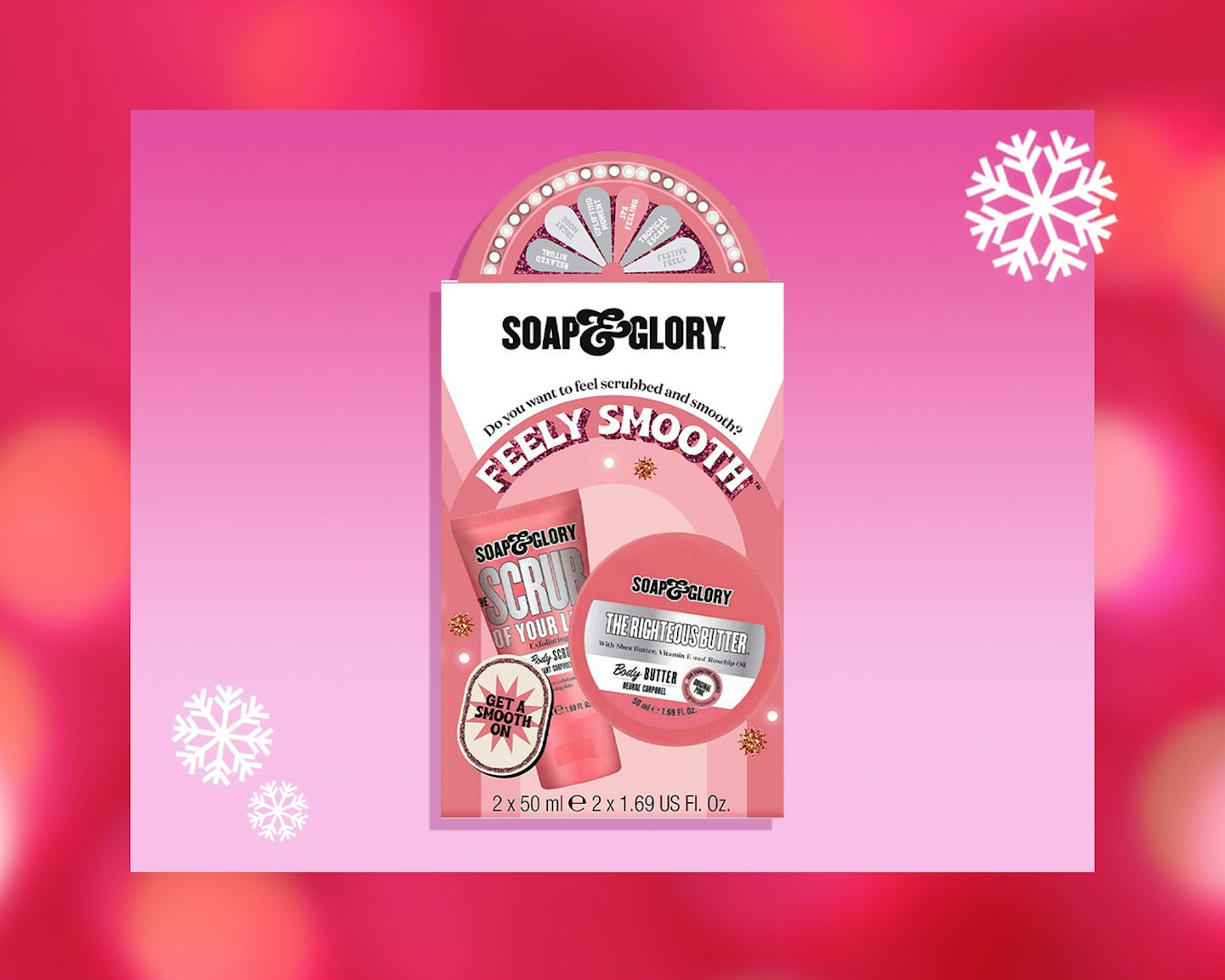 Soap & Glory Feely Smooth Body Duo Gift Get