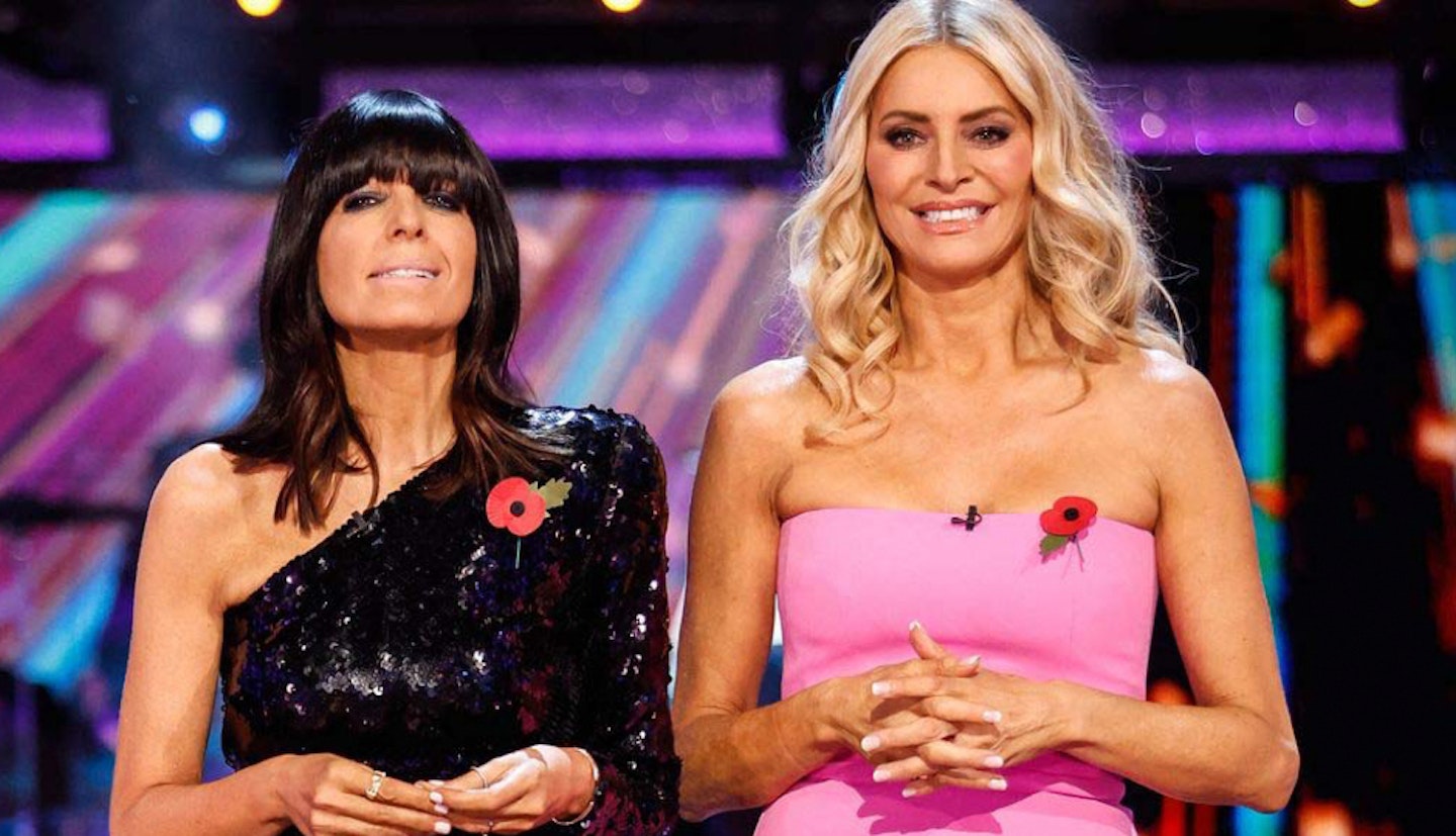 Claudia Winkleman and Tess Daly