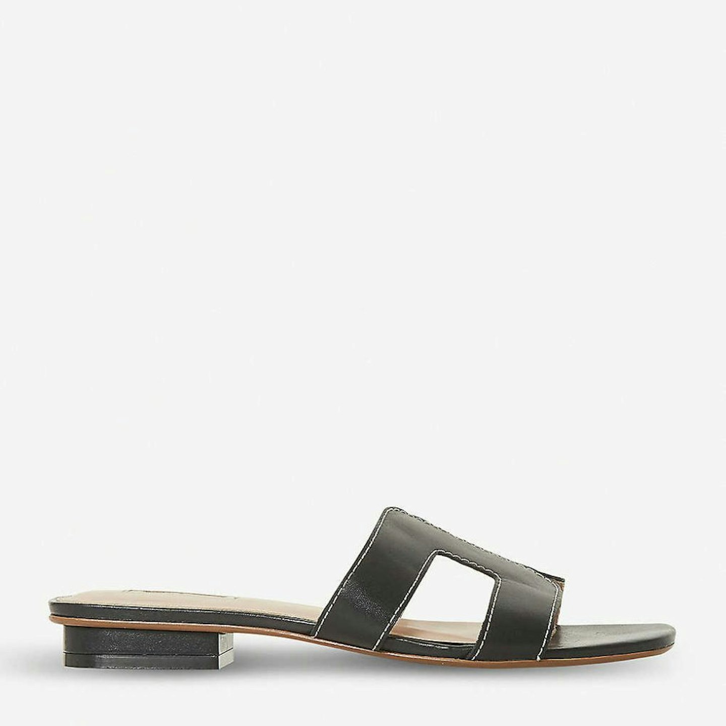 DUNE Loupe leather sandals
