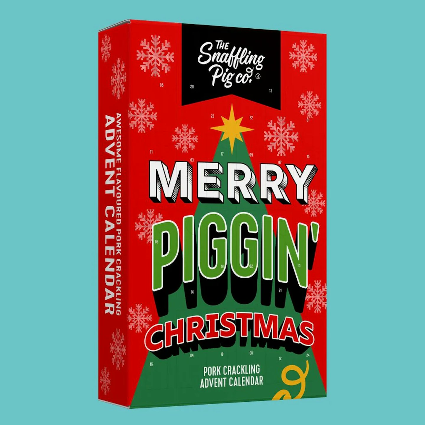 Pork crackling advent calendar 