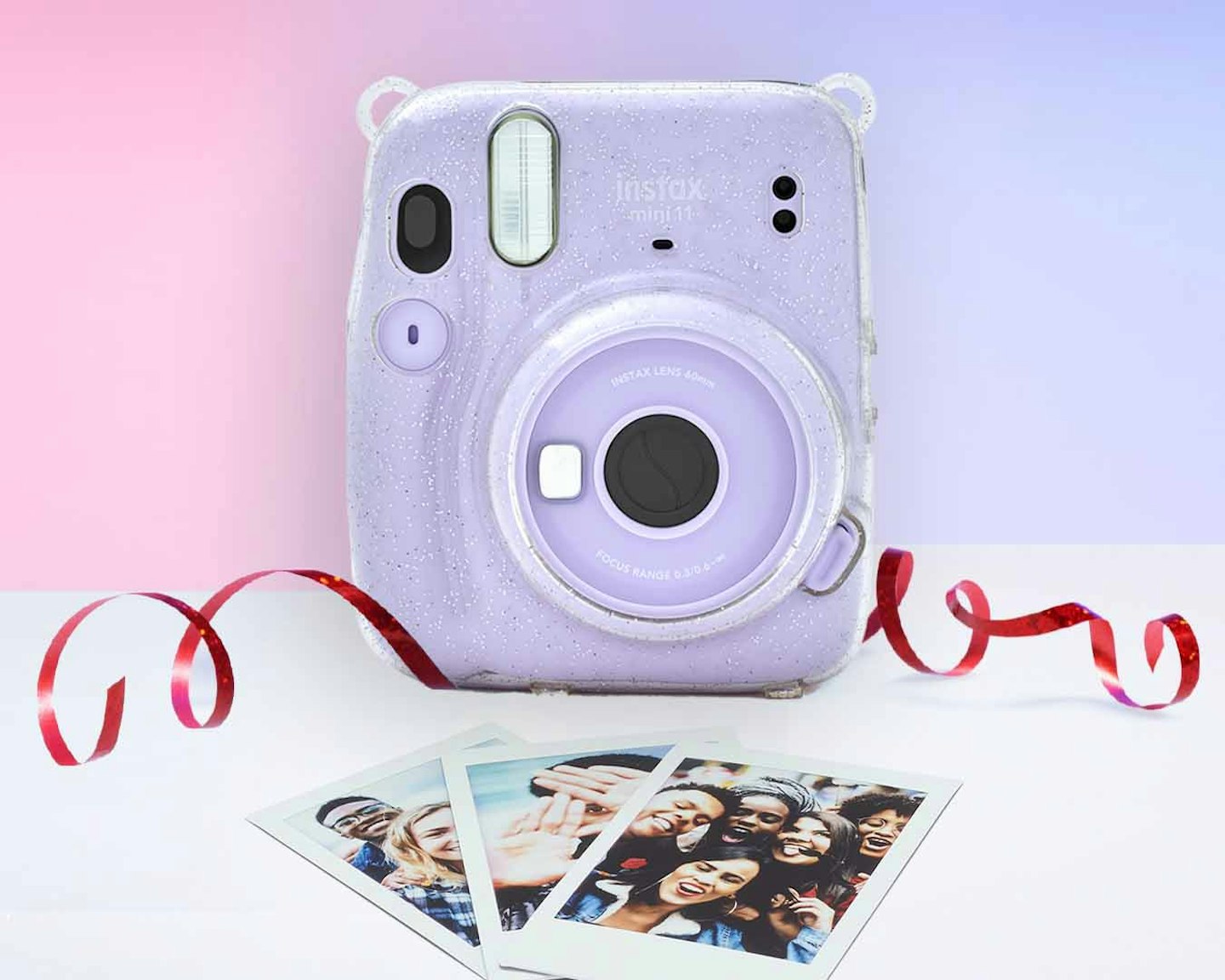 Instax Mini 11 Instant Camera Bundle – Lilac Purple 