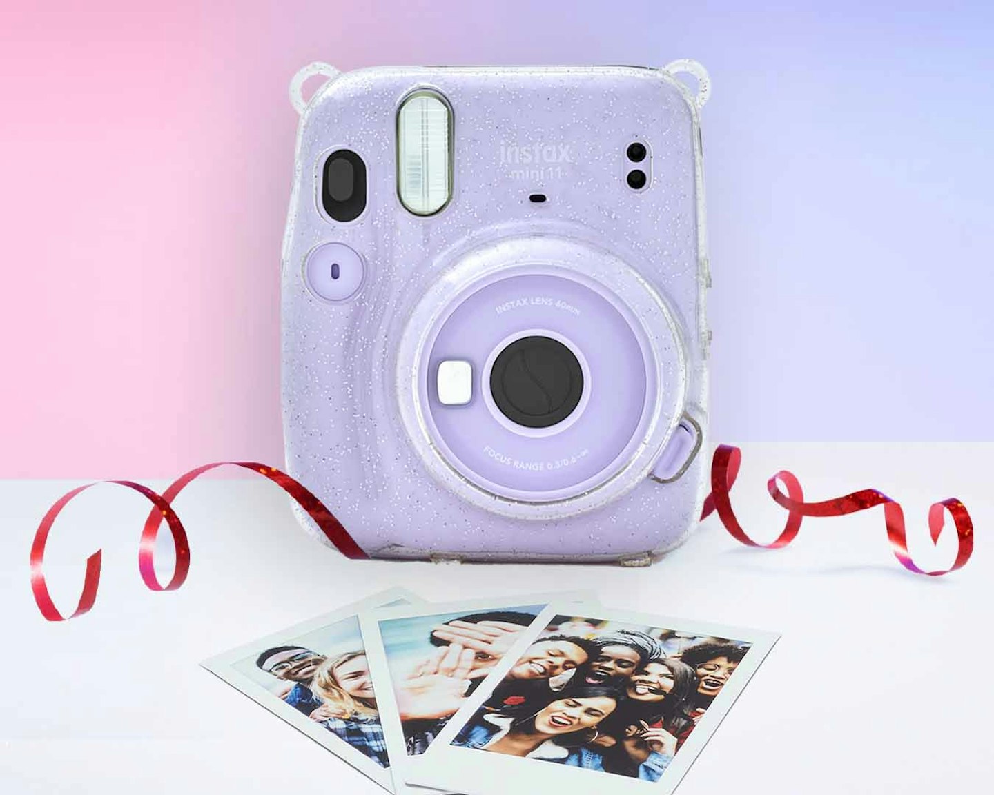 Instax Mini 11 Instant Camera Bundle – Lilac Purple