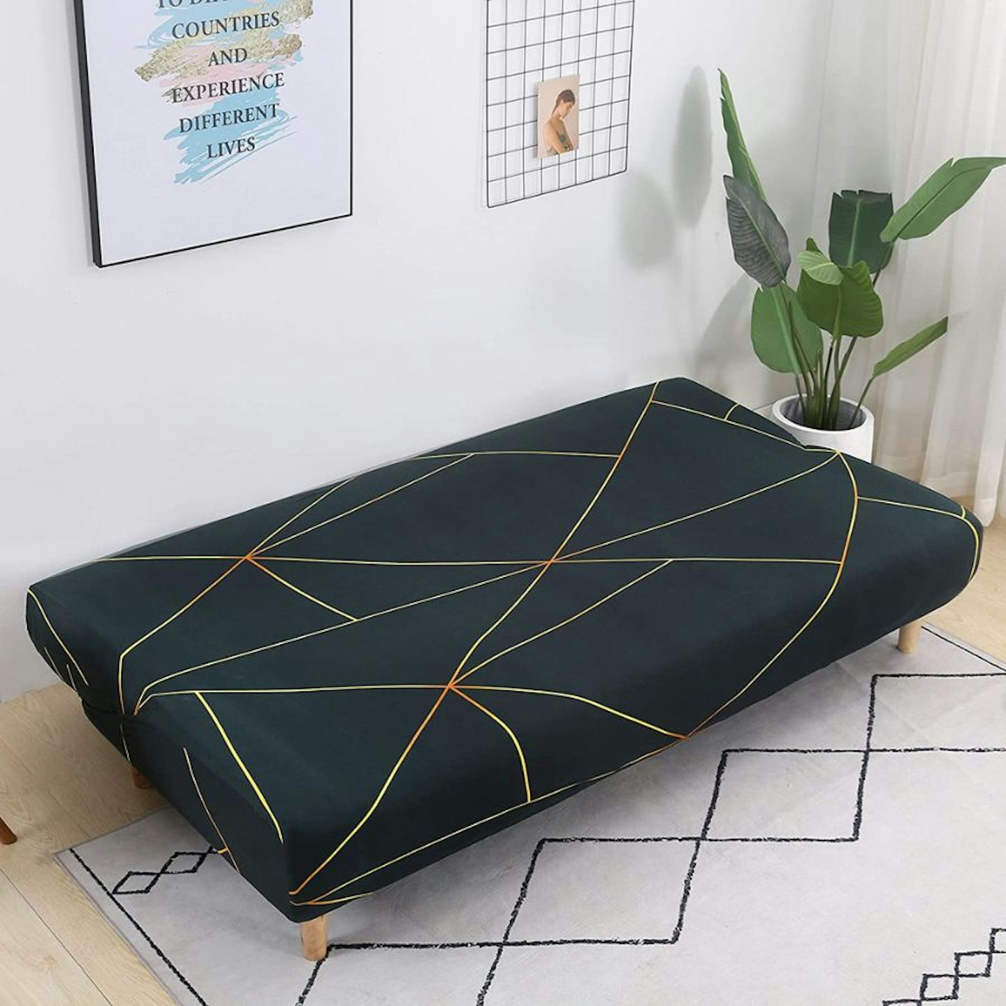 Mingfuxin Armless Sofa Cover