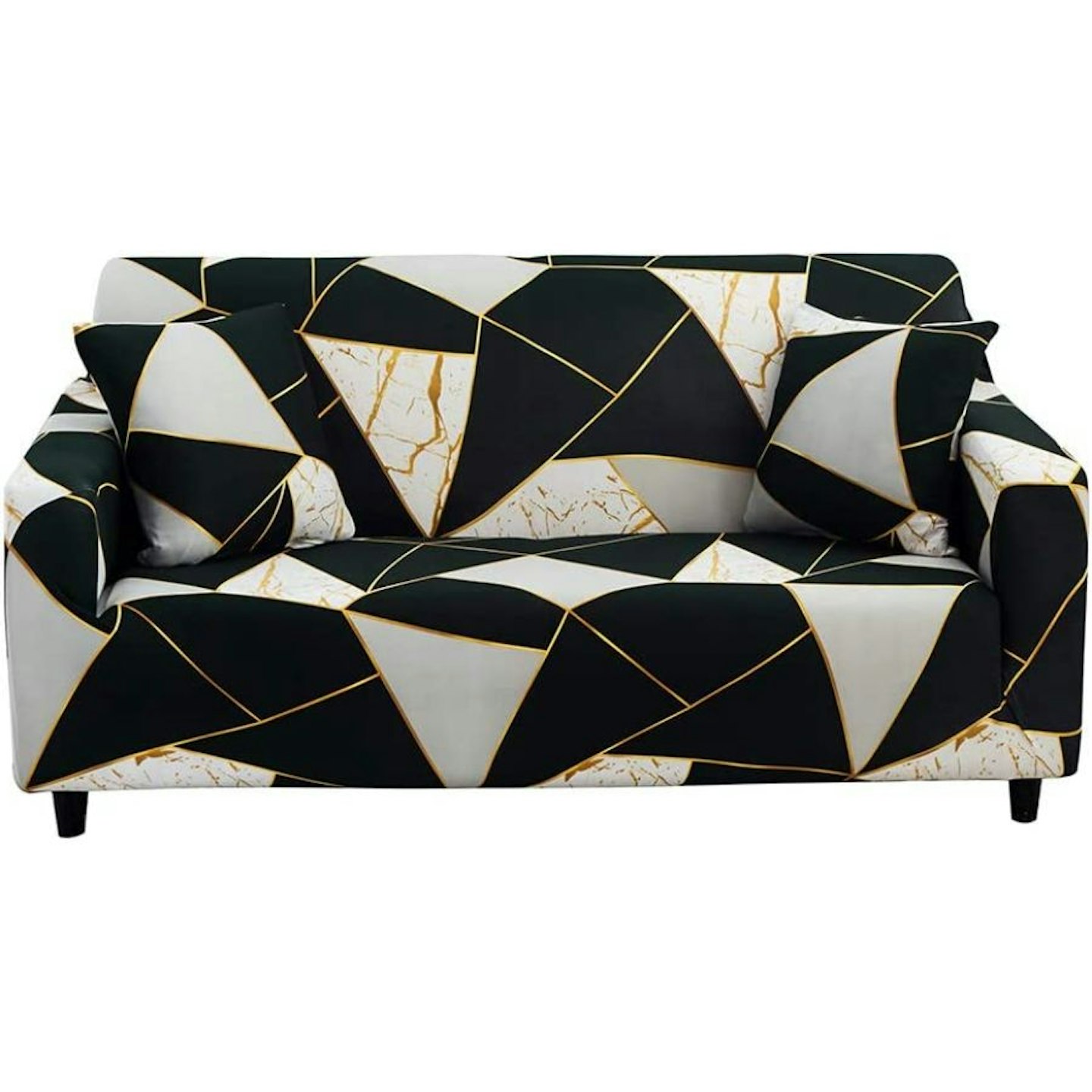 HOTNIU 1 Piece Printed Stretch Sofa Cover