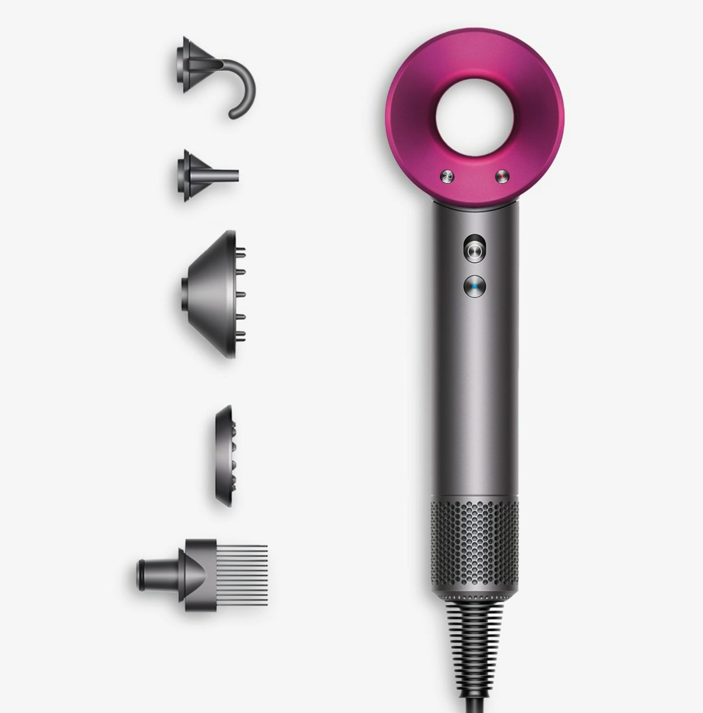 Dyson Supersonic Hair Dryer Iron/Fuchsia