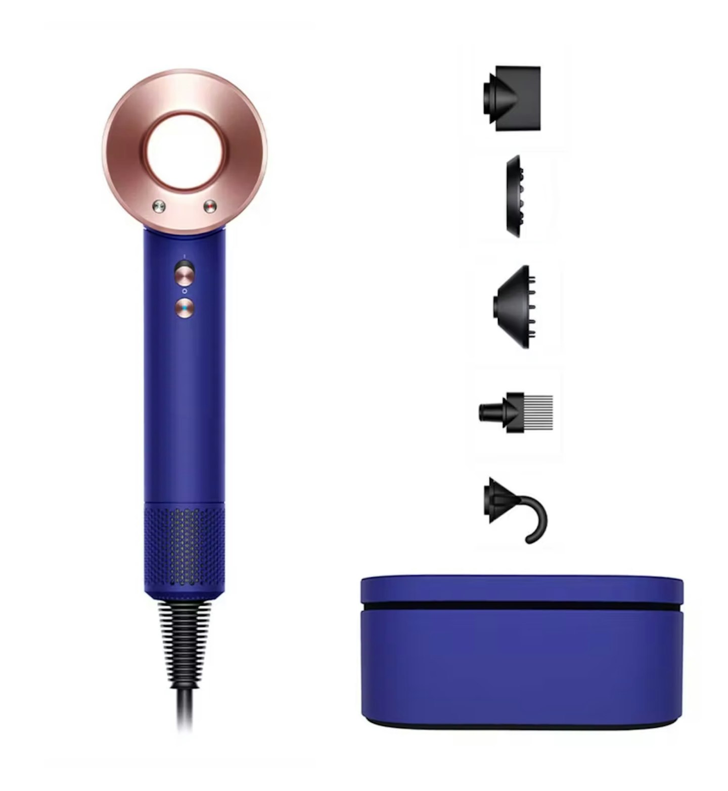 Dyson Supersonic Hair Dryer in Vinca blue and Rosé