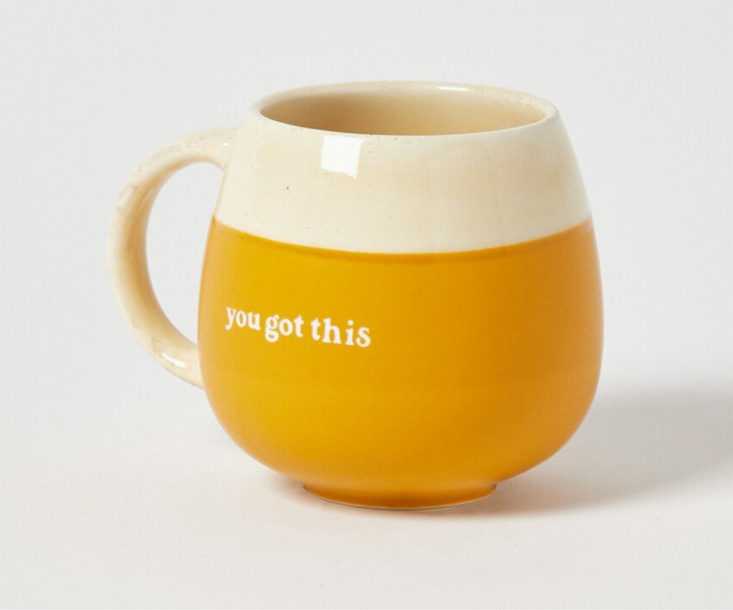 You Got This Yellow Ceramic Mug