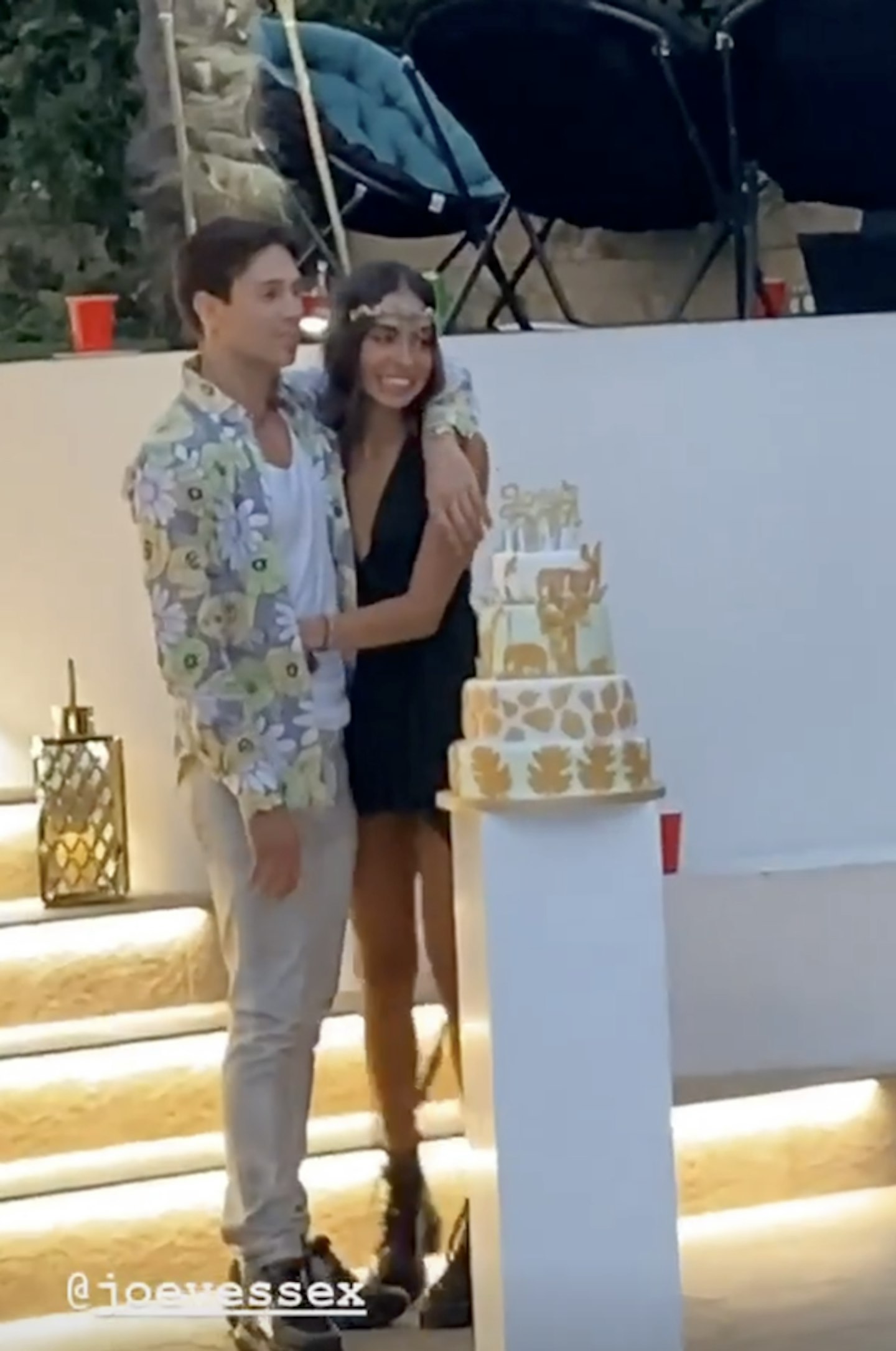 Joey Essex and Brenda Santos