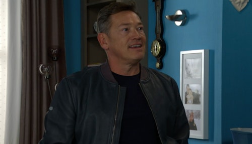 Eastenders' Ricky Butcher upstairs in the living room above the Queen Vic