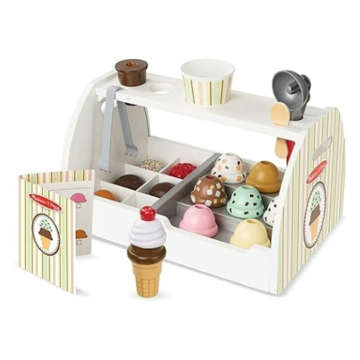 Melissa & Doug Wooden Ice Cream Counter