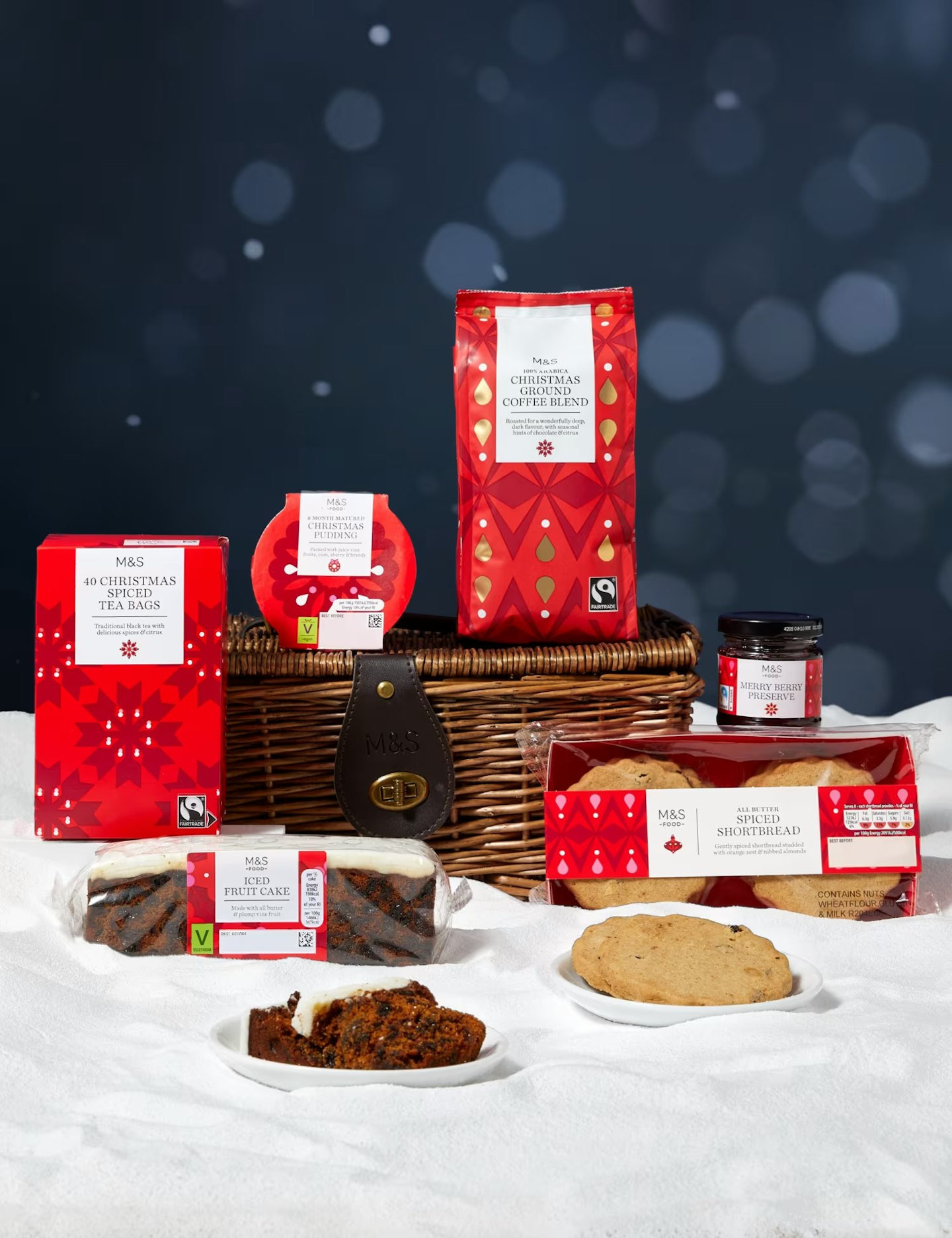 M&S Christmas hamper