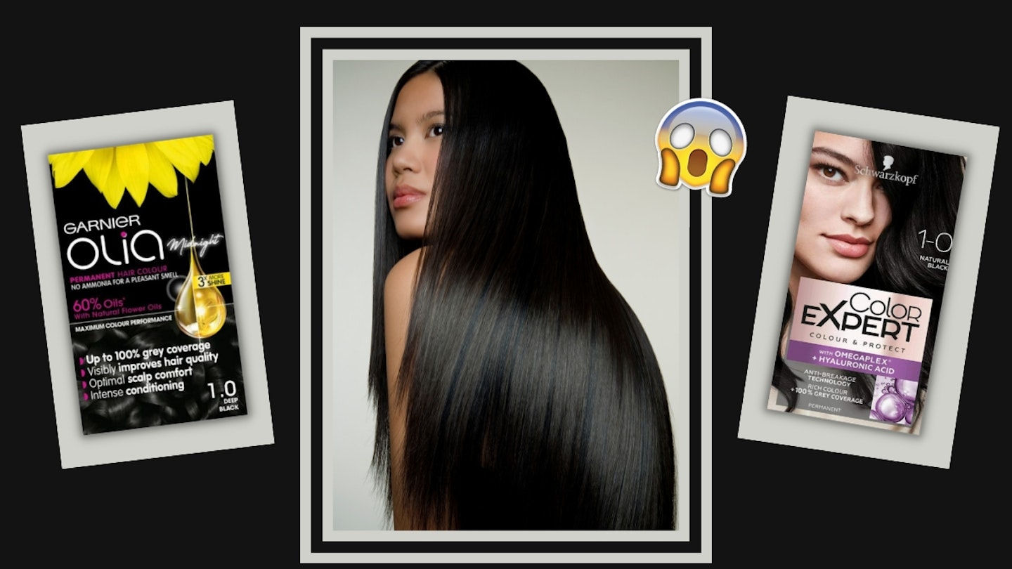 best black hair dyes uk 2023 pictures of dyes on black background