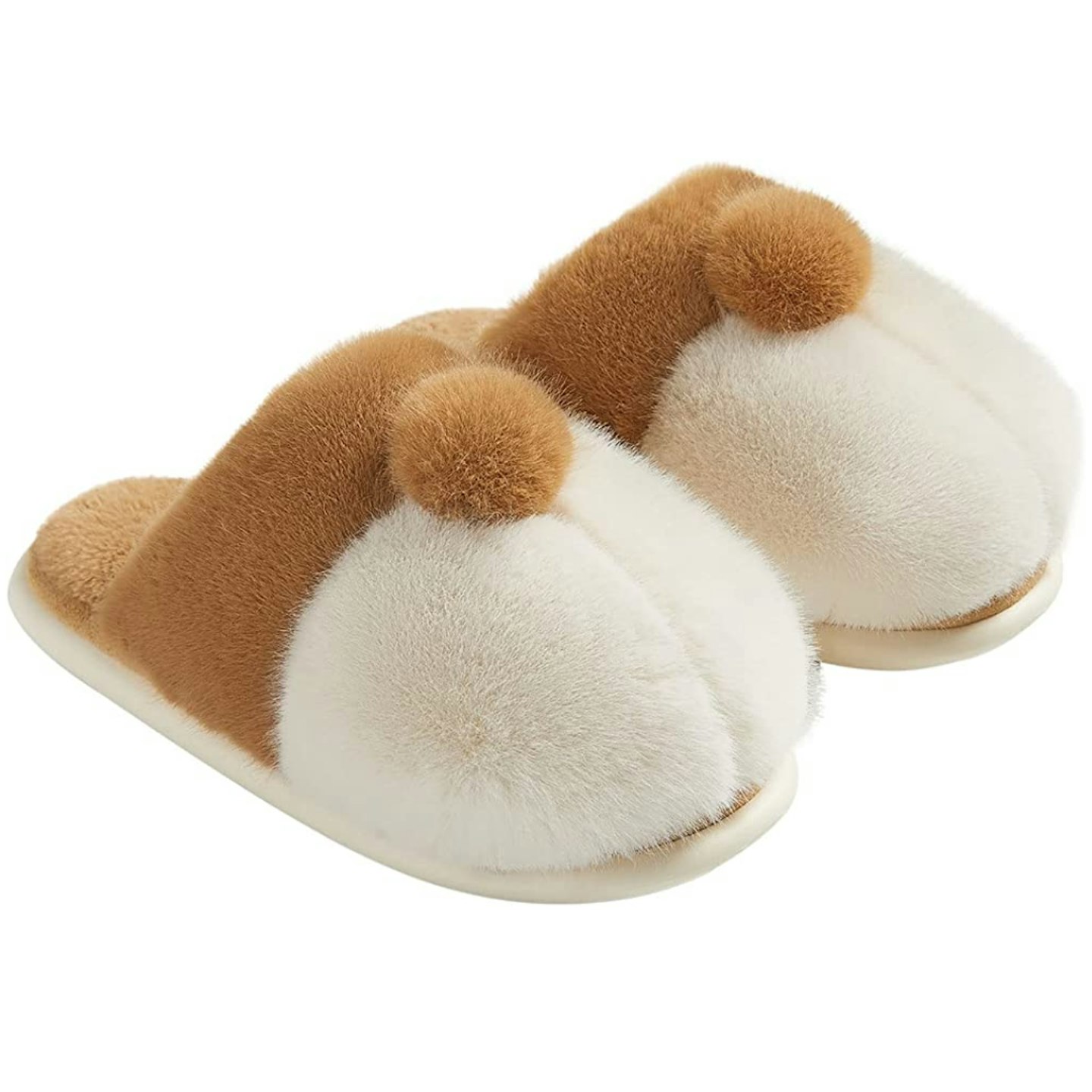 POSEE Memory Foam Corgi Slippers