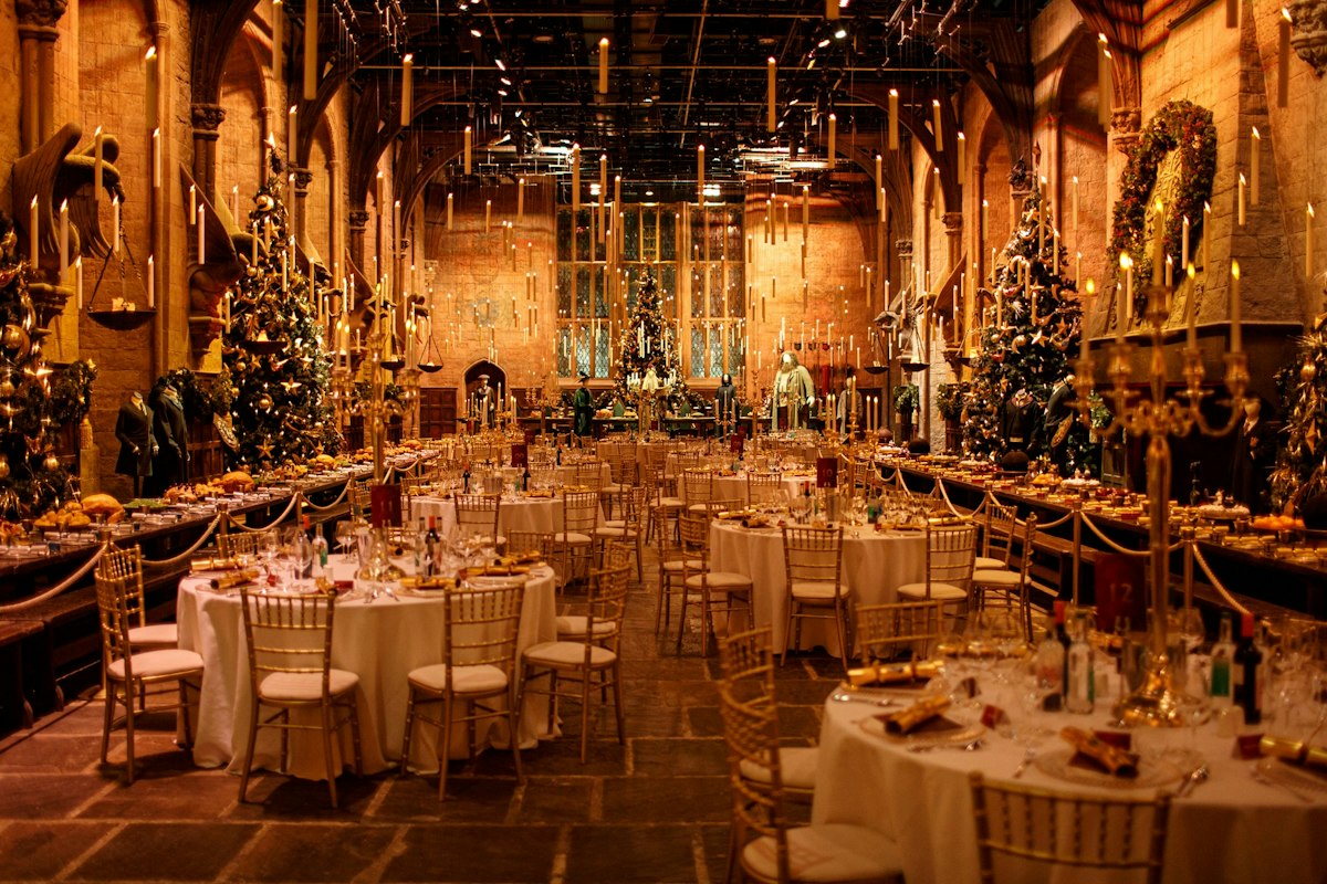 Harry Potter Studios Christmas Dinner 2026
