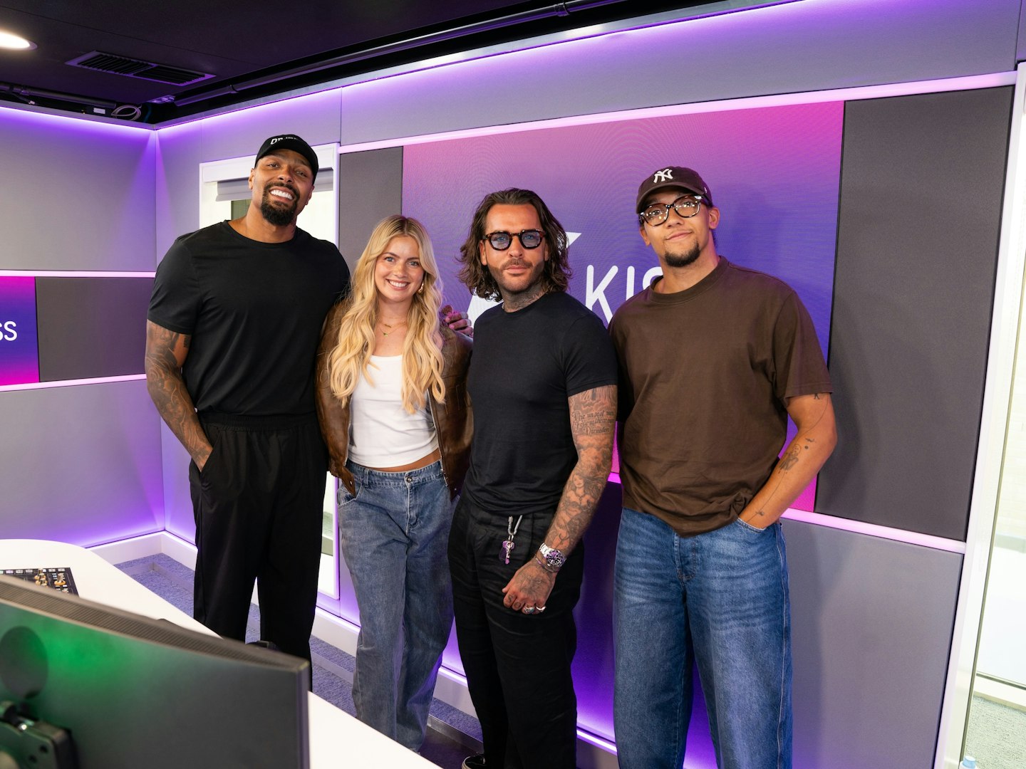 Tasha and Pete Wicks announced their Strictly news on KISS Breakfast