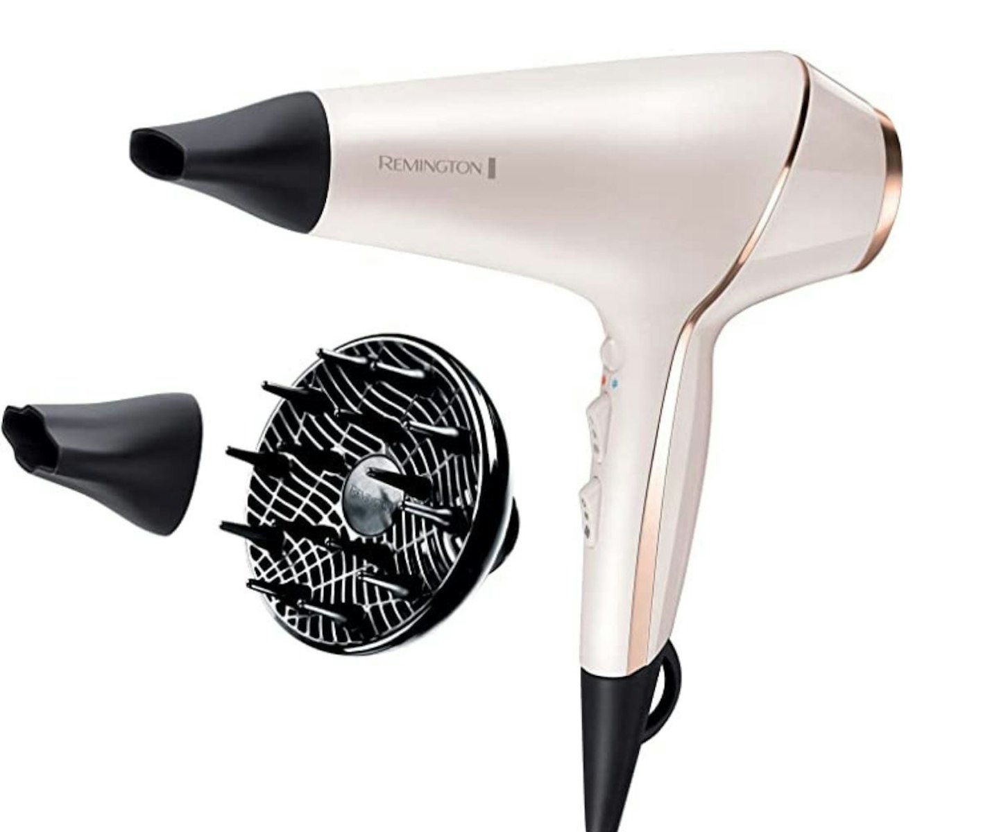 Remington Proluxe Ionic Hairdryer with Styling Shot and Intelligent OPTIHeat Control