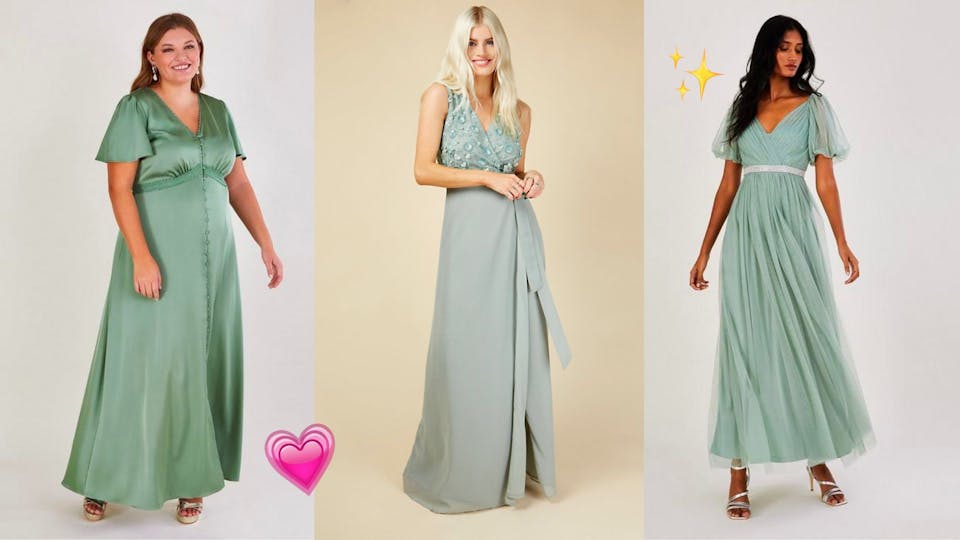 Sage green bridesmaid dresses are in and here’s exactly which ones to ...