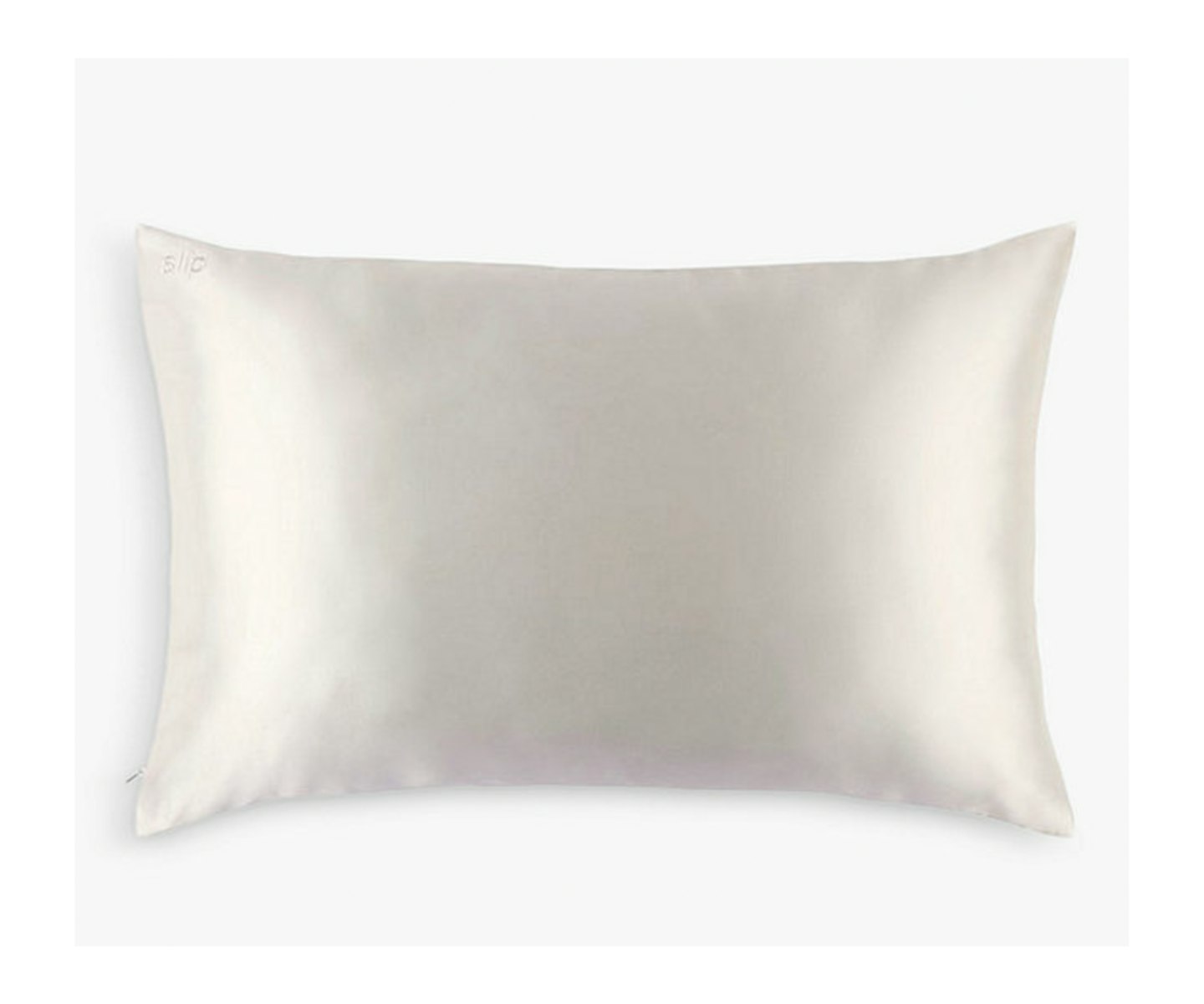 Slip Pure Silk Zippered Pillowcase, White